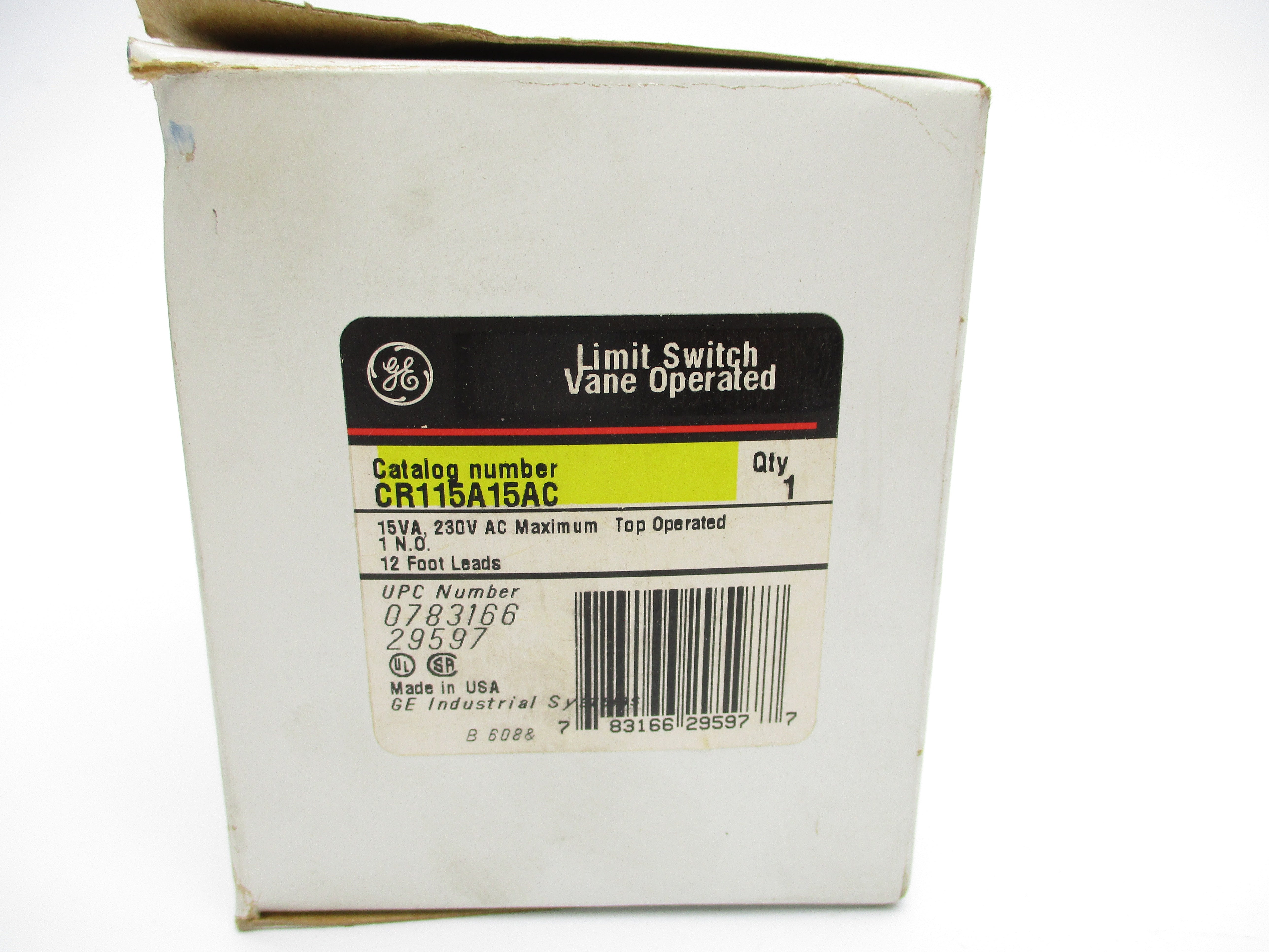 GENERAL ELECTRIC CR115A15AC NSMP