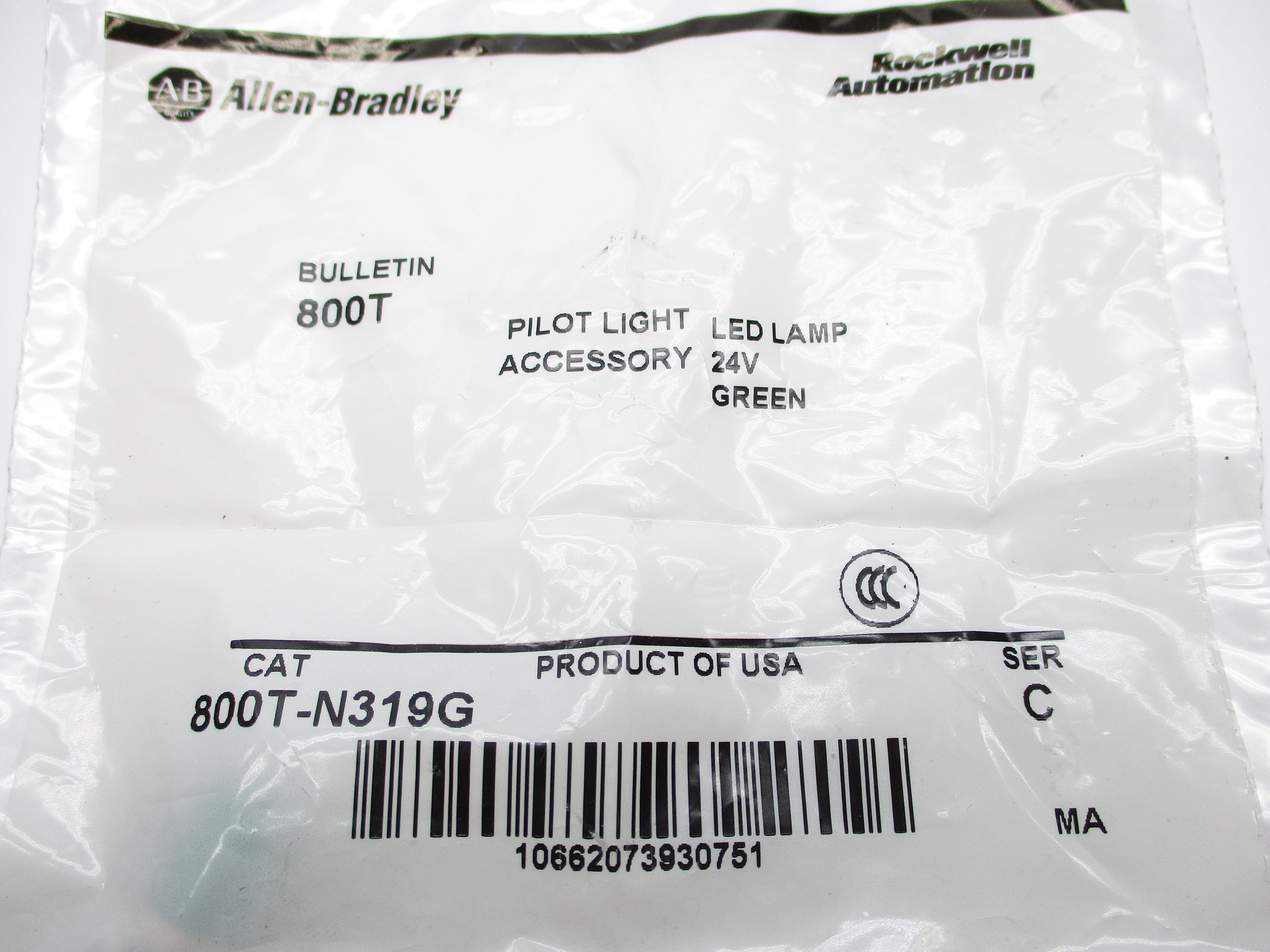 INDUSTRIAL SPARE PART 800T-N319G SER. C 24V NSMP