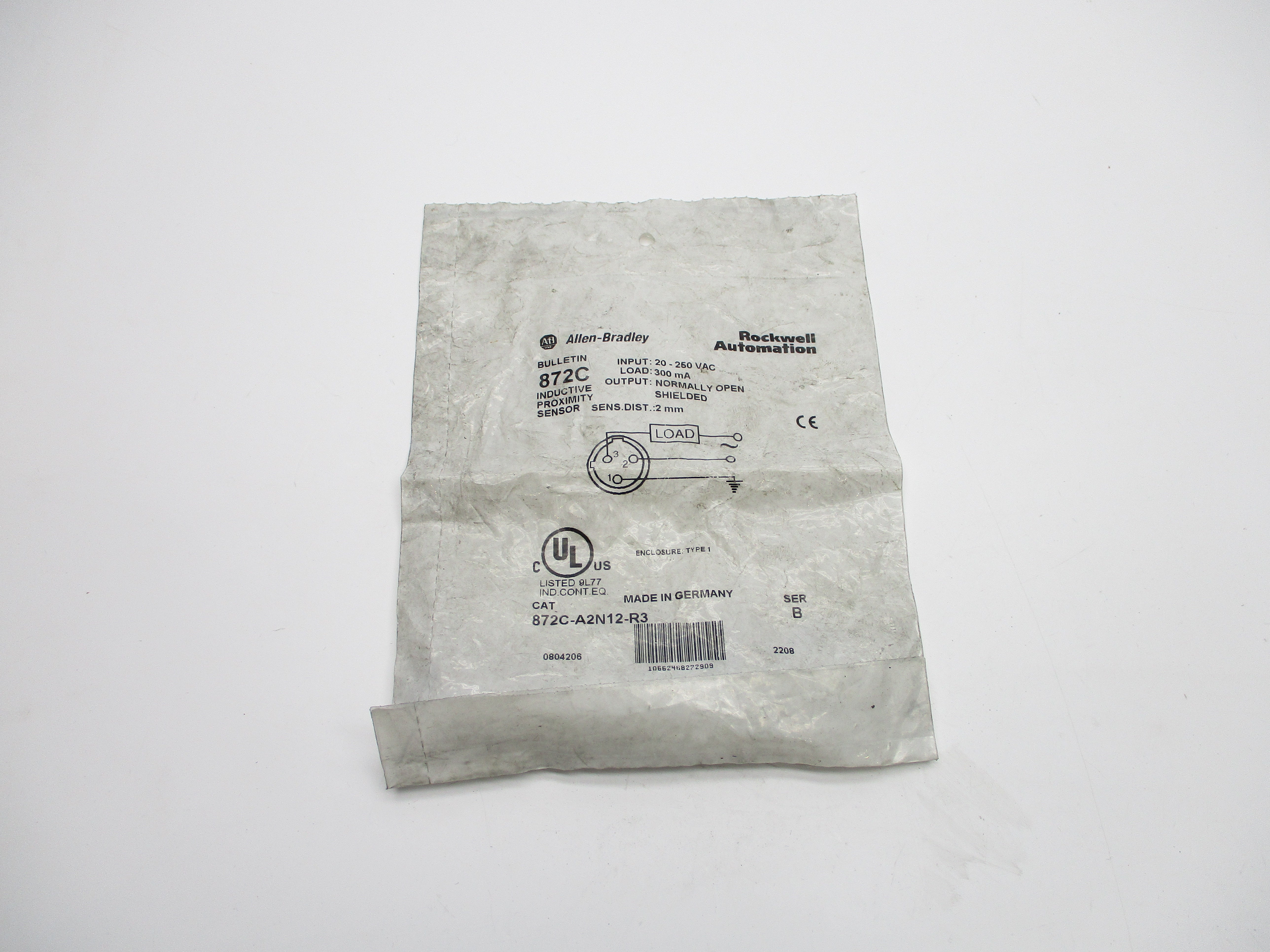 INDUSTRIAL SPARE PART 872C-A2N12-R3 SER. B 20-250VAC NSMP