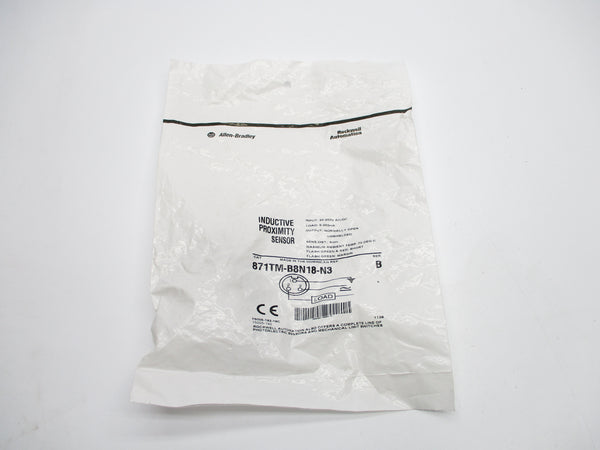 ALLEN BRADLEY 871TM-B8N18-N3 SER. B 20-250VAC/DC NSMP