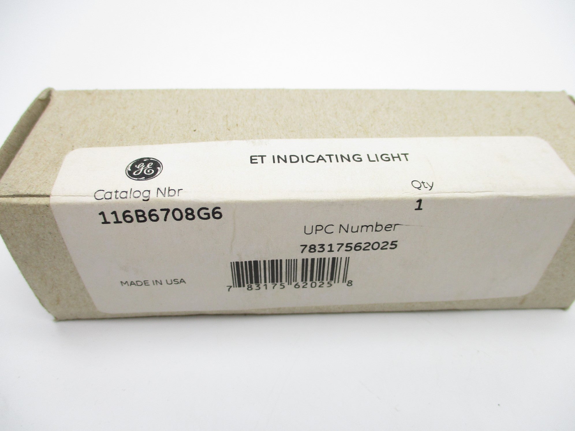 GENERAL ELECTRIC 116B6708G6 NSMP