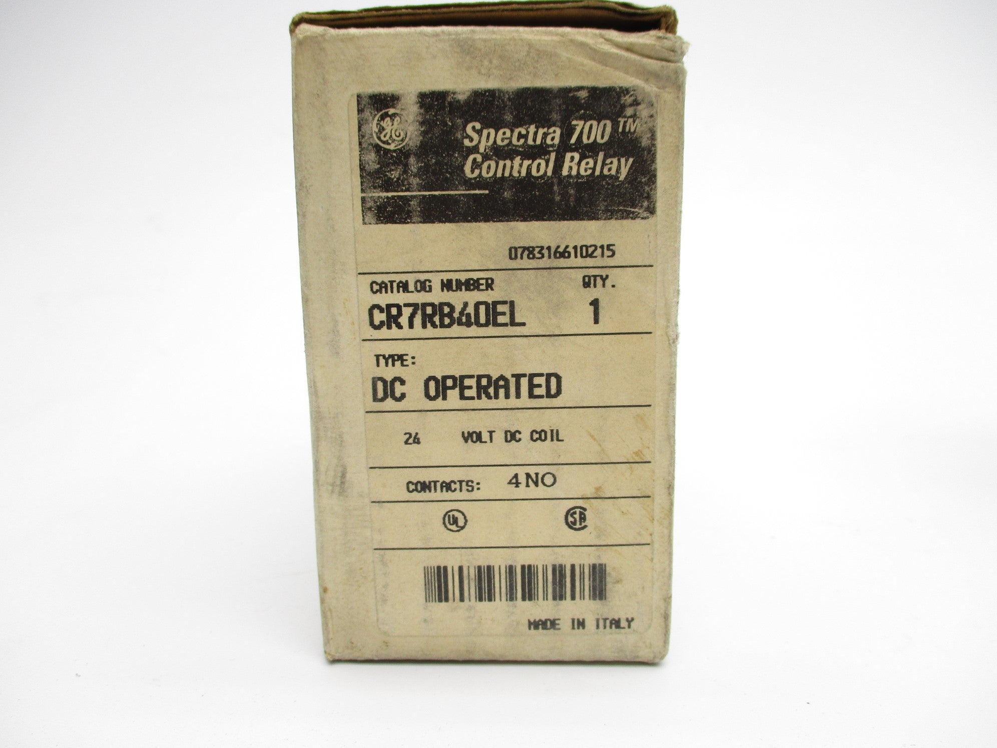 GENERAL ELECTRIC CR7RB40EL 24VDC NSMP