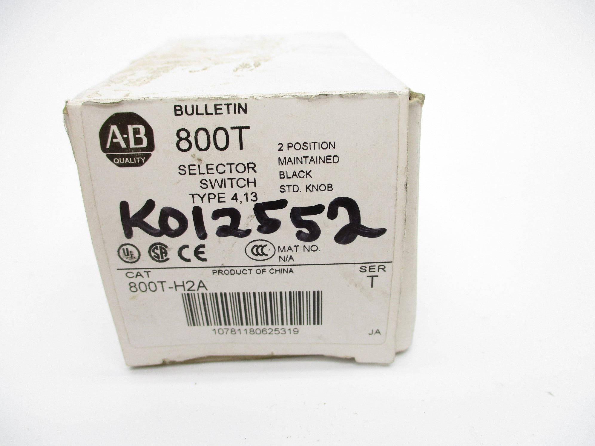 INDUSTRIAL SPARE PART 800T-H2A SER. T (WH) NSMP