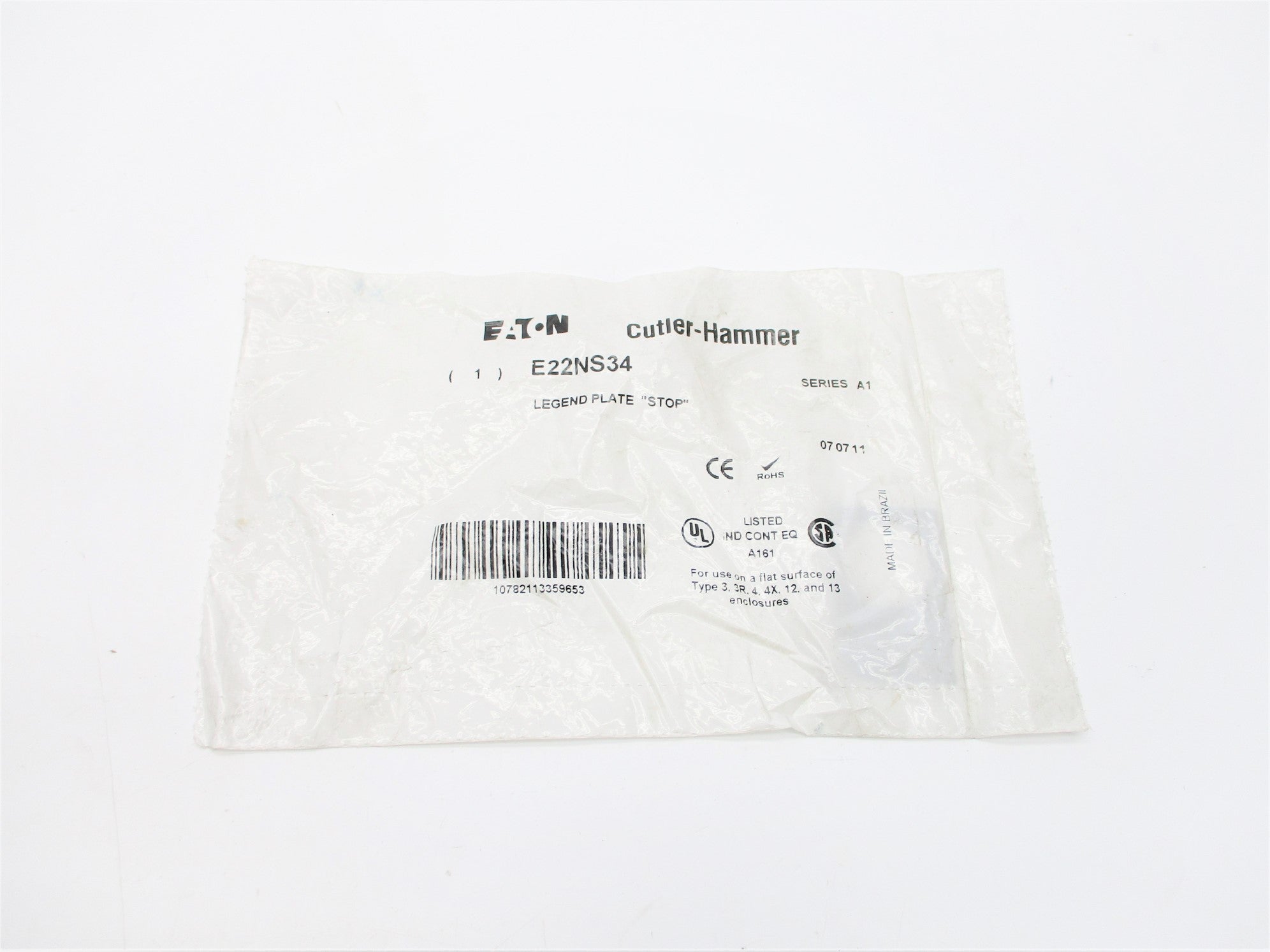CUTLER HAMMER E22NS34 SER. A1 NSMP