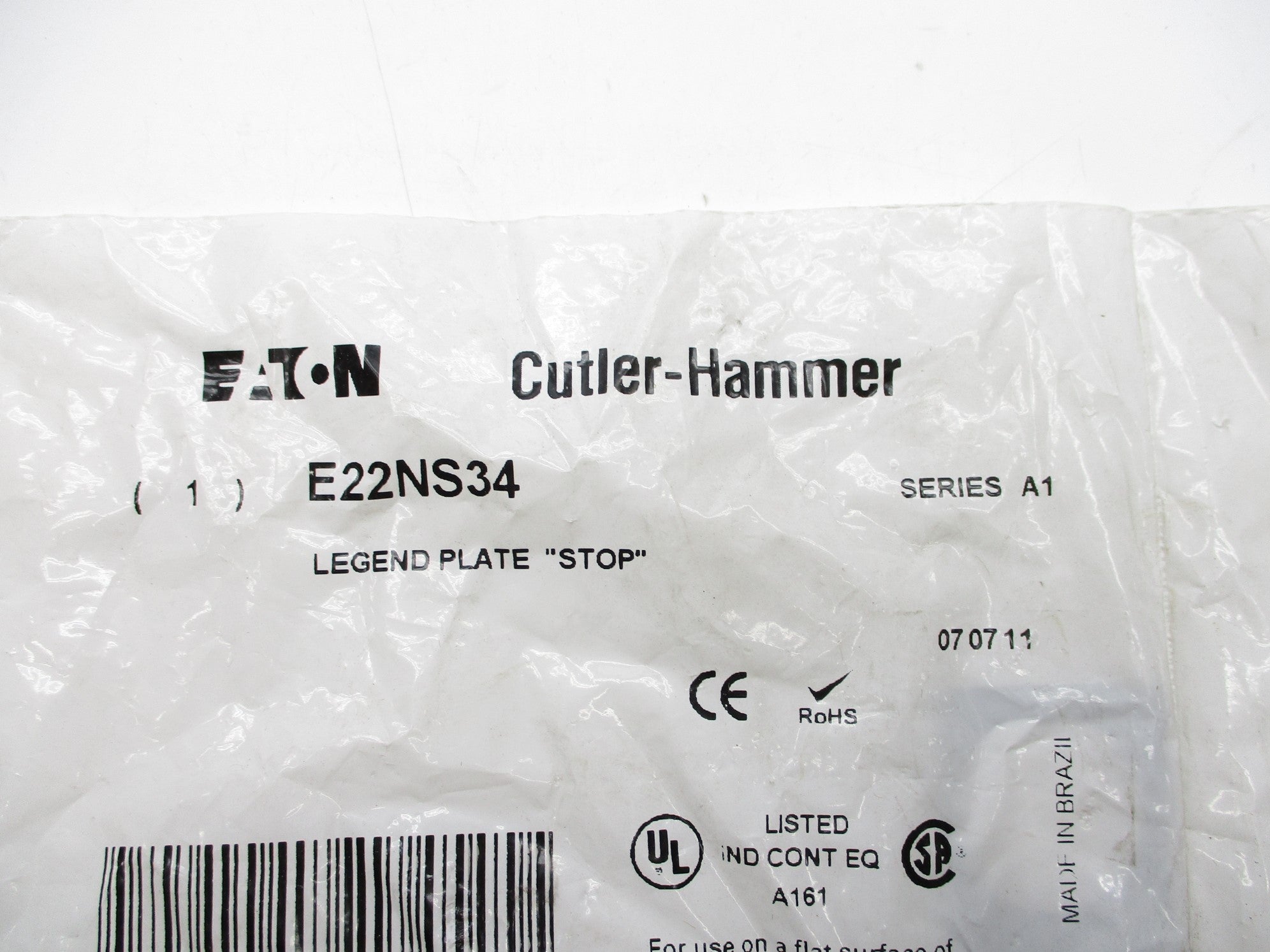 CUTLER HAMMER E22NS34 SER. A1 NSMP