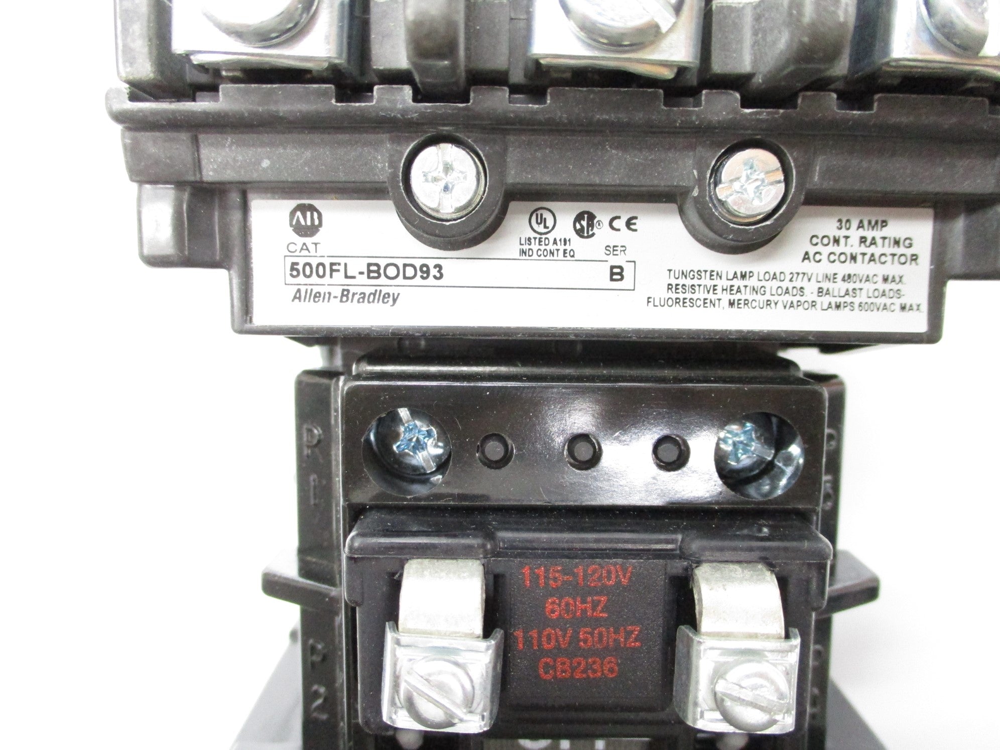 INDUSTRIAL SPARE PART 500FL-BOD93 SER. B 110/120V NSNP
