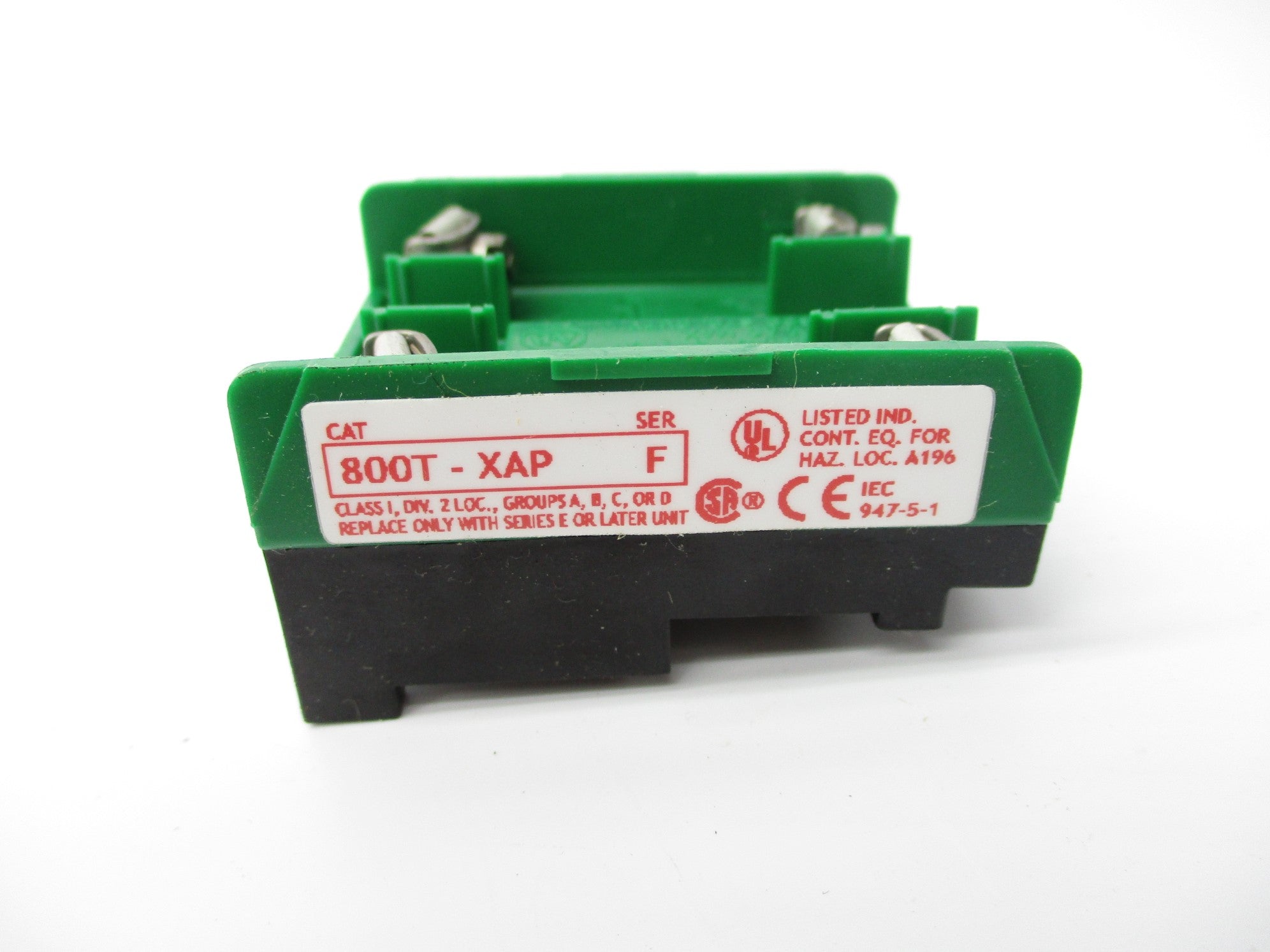 ALLEN BRADLEY 800T-XAP SER. F 600VAC NSNP