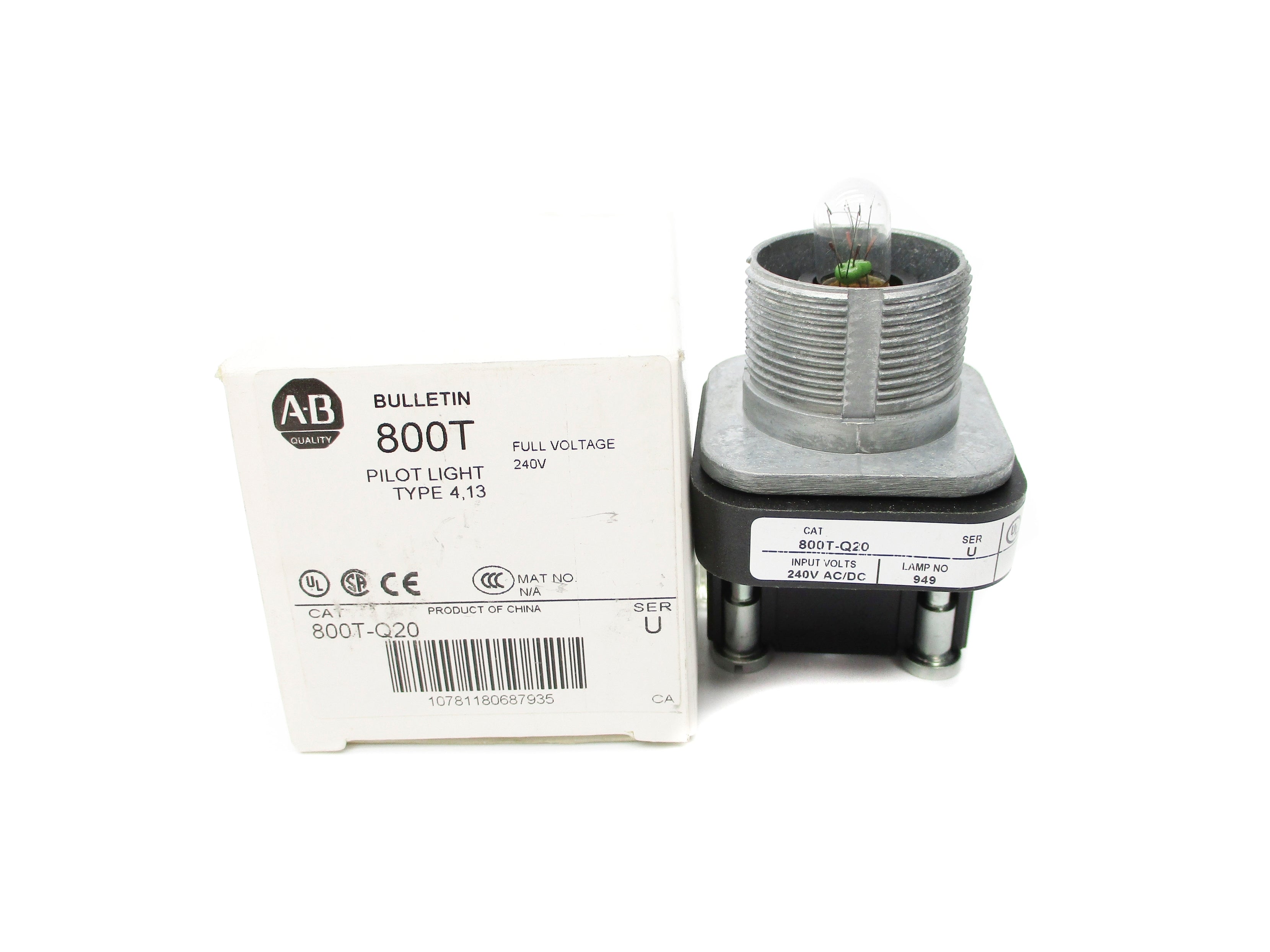 INDUSTRIAL SPARE PART 800T-Q20 SER. U (WH) NSMP