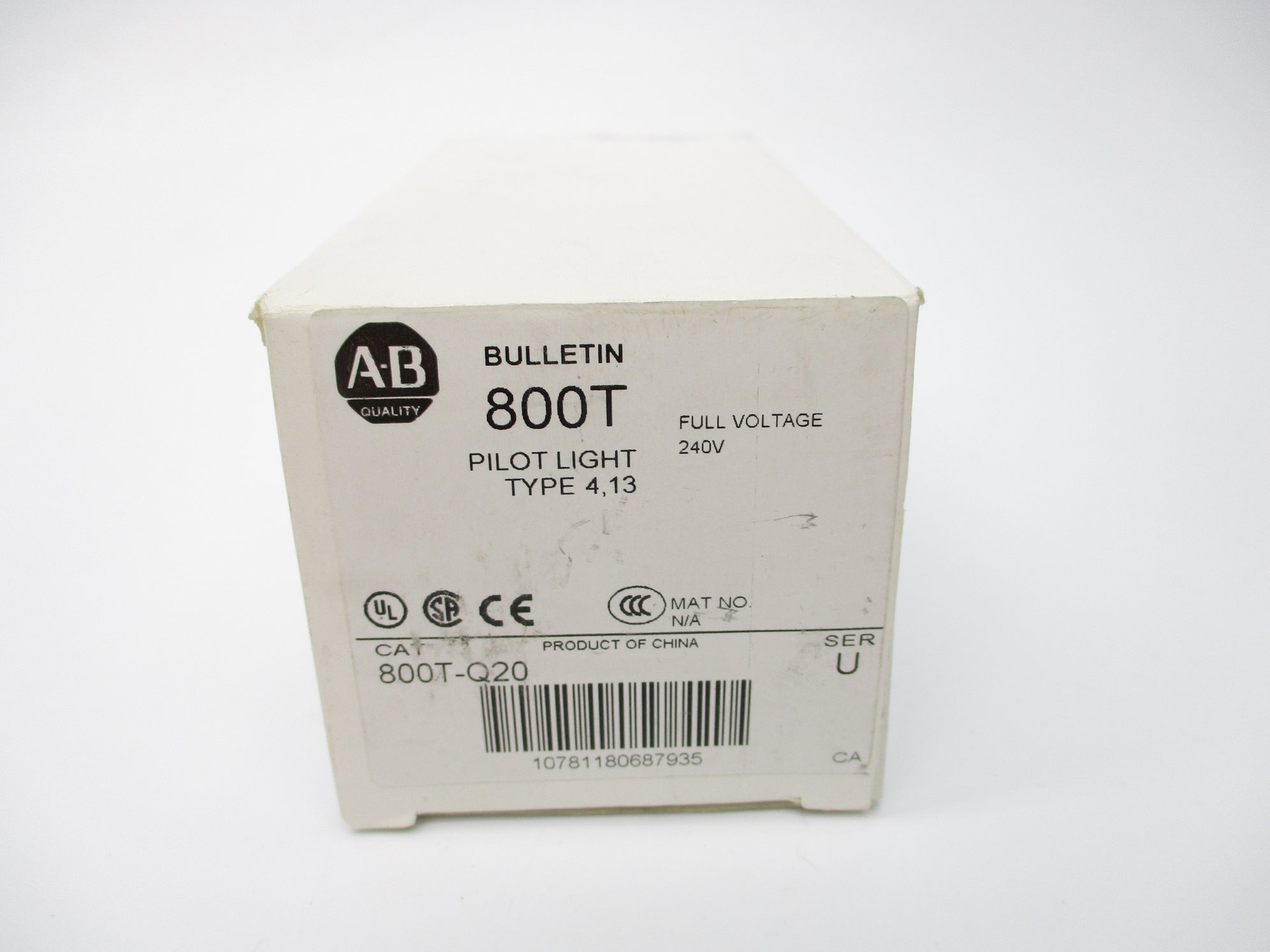 INDUSTRIAL SPARE PART 800T-Q20 SER. U (WH) NSMP