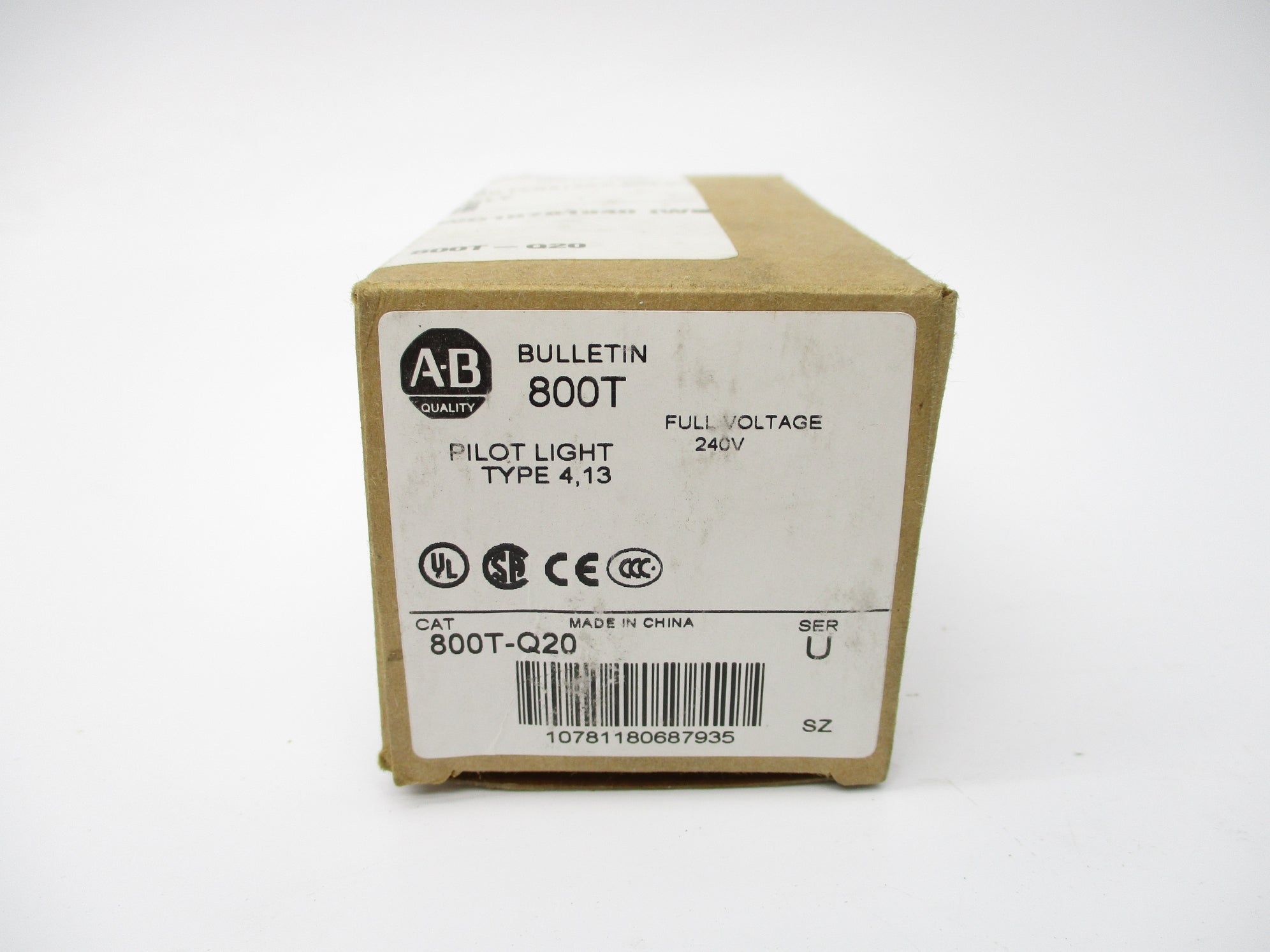 INDUSTRIAL SPARE PART 800T-Q20 SER. U (BR/WH) NSMP