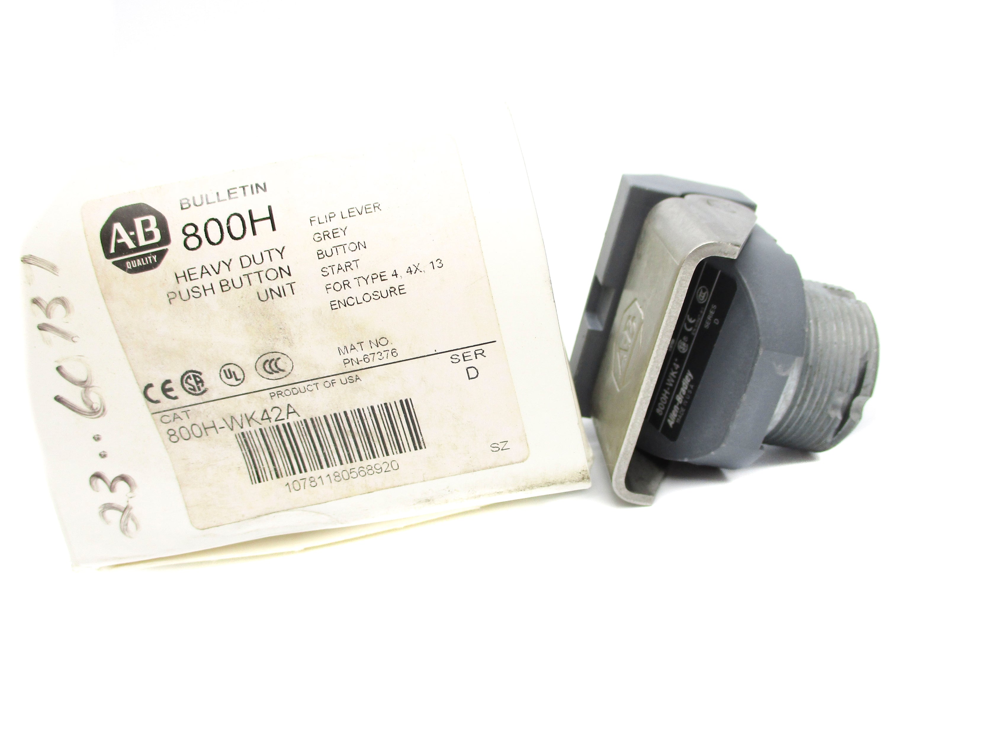 INDUSTRIAL SPARE PART 800H-WK42A SER. D (WH) NSMP