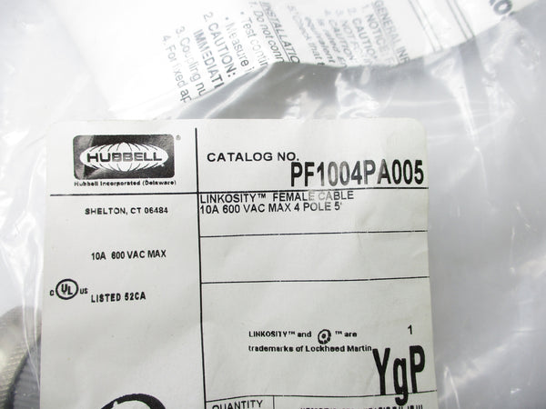 HUBBELL PF1004PA005 NSMP