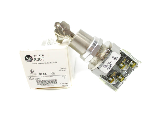 ALLEN BRADLEY 800T-H31A SER. T (WH) NSMP
