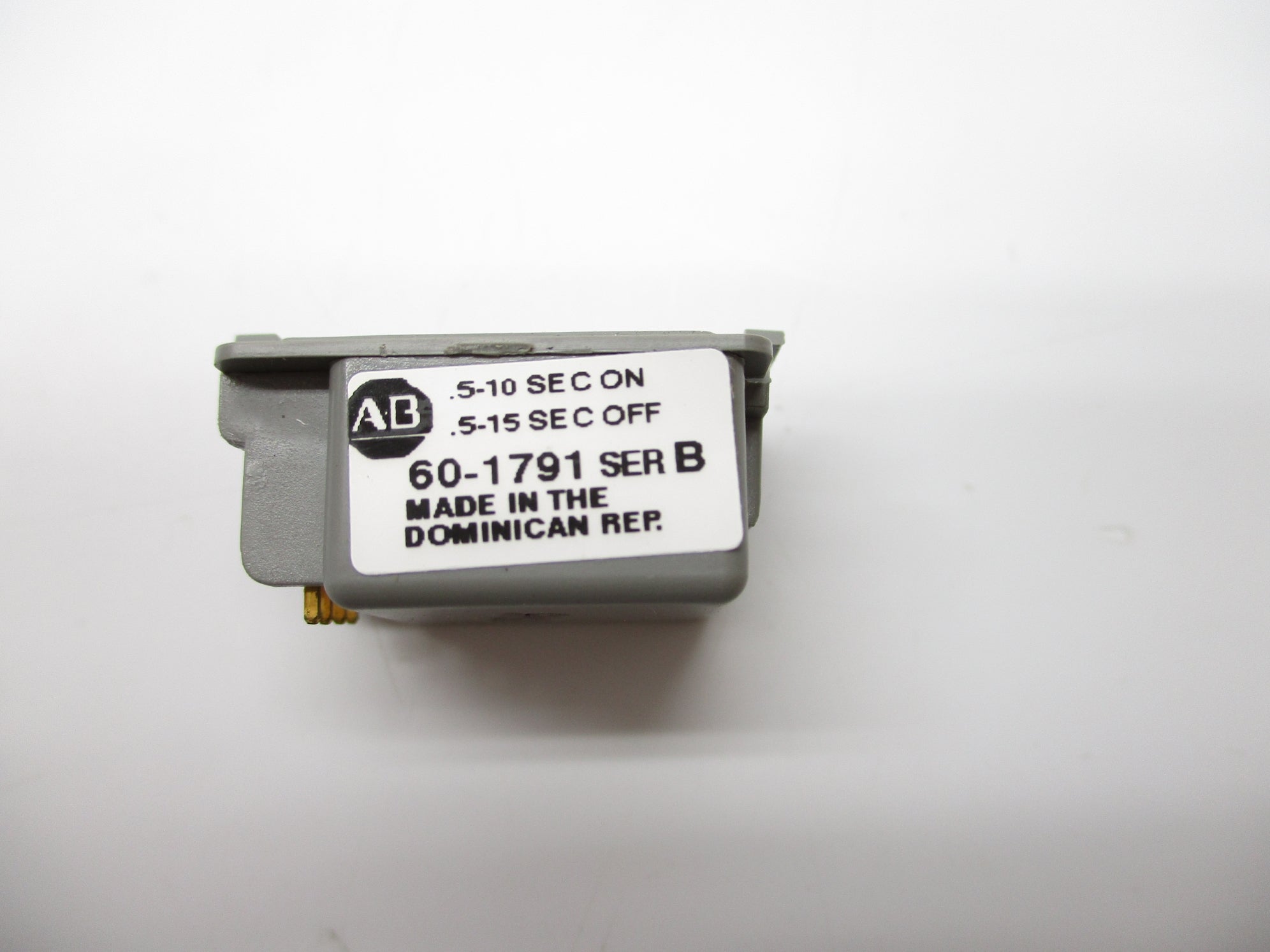 ALLEN BRADLEY 60-1791 SER. B .5-10/.5-15S NSNP