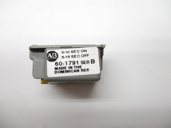 ALLEN BRADLEY 60-1791 SER. B .5-10/.5-15S NSNP