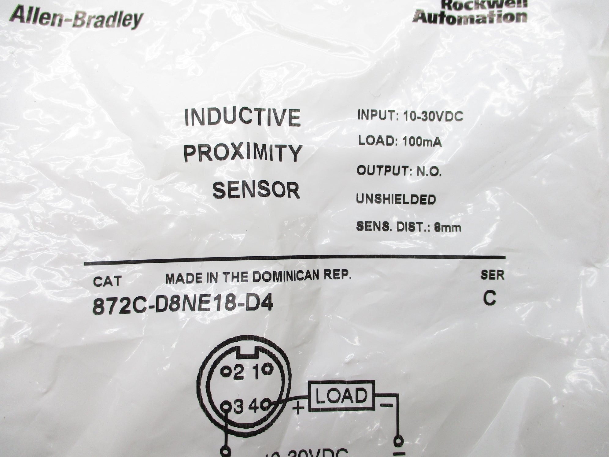 INDUSTRIAL SPARE PART 872C-D8NE18-D4 SER. C 10-30VDC NSMP