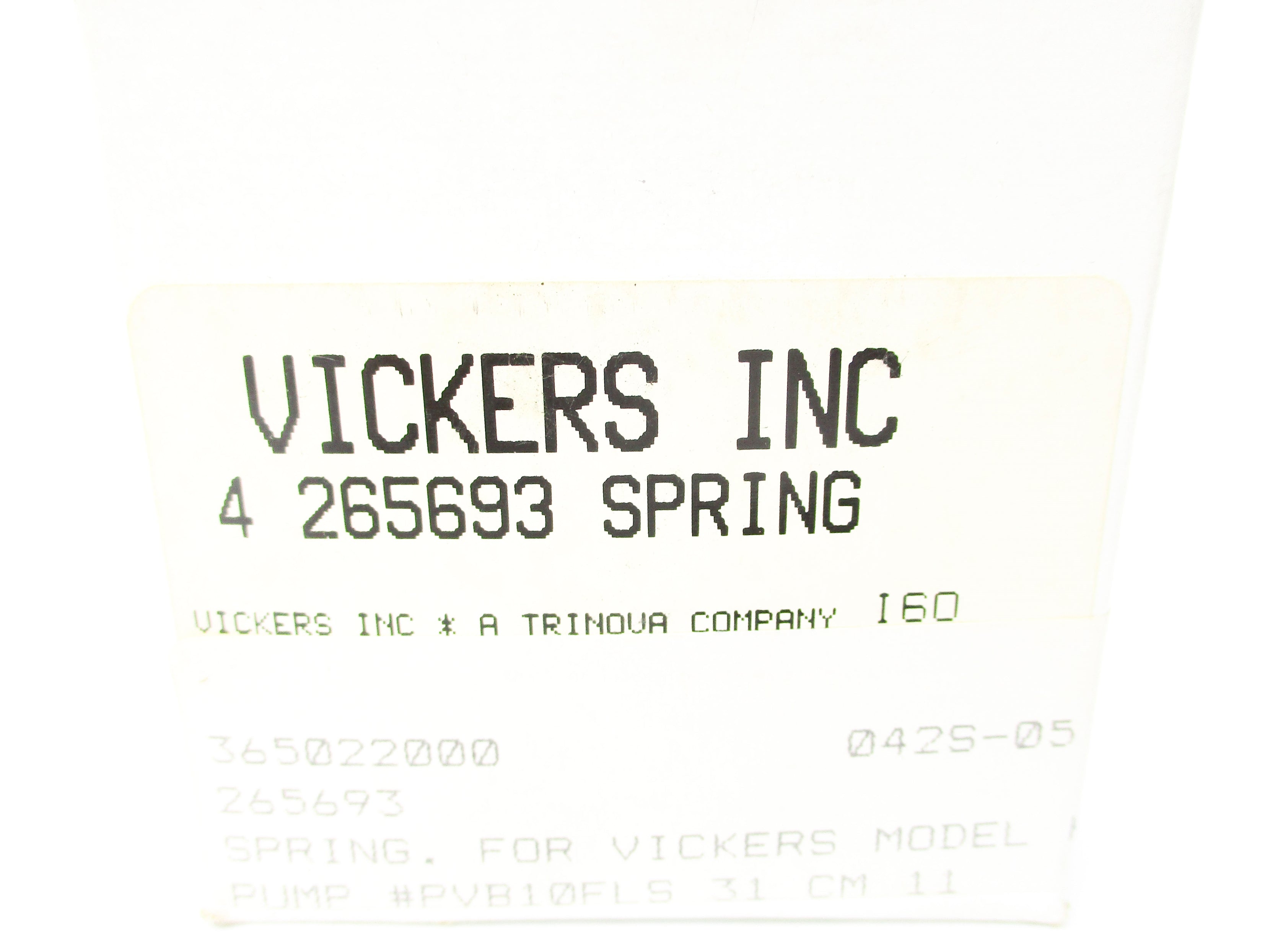 VICKERS 265693 (PKG OF 4) NSMP