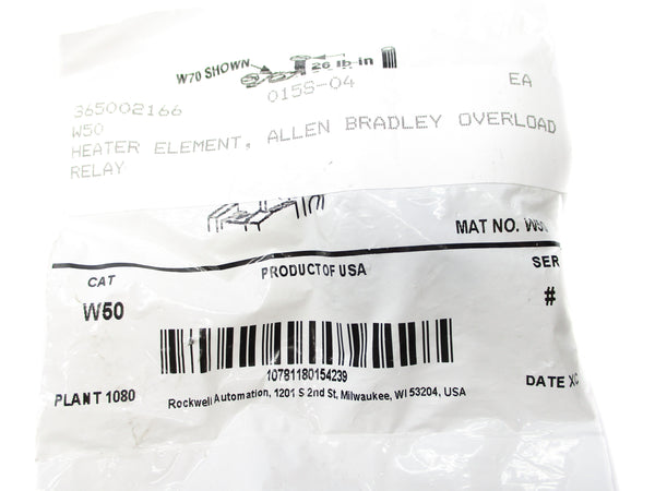 ALLEN BRADLEY W50 NSMP