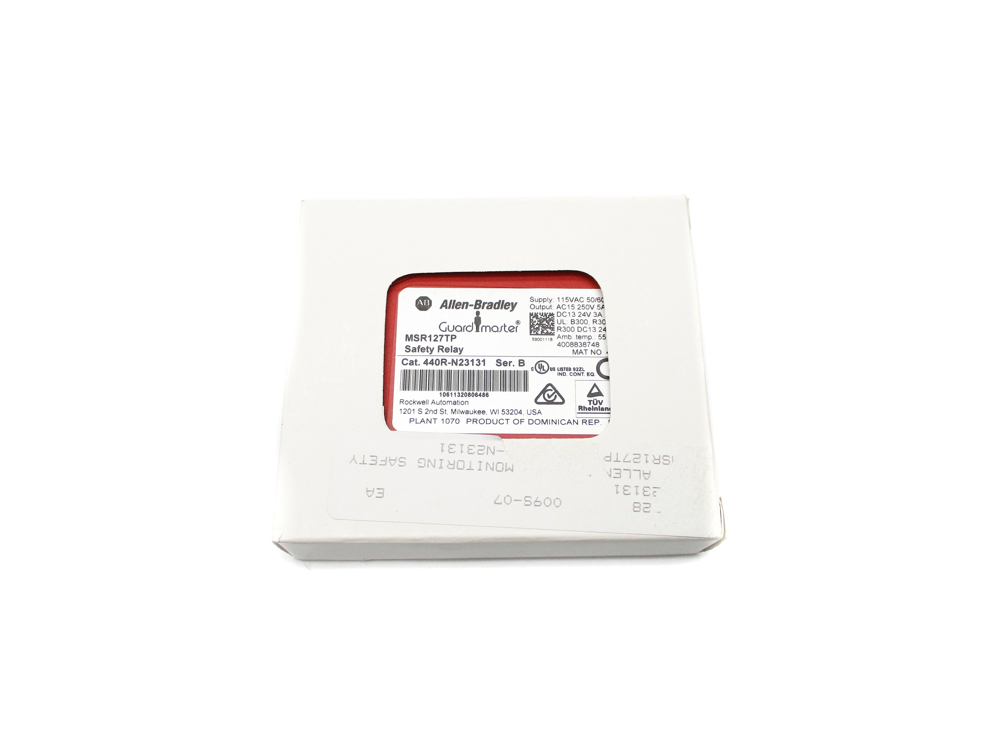 INDUSTRIAL SPARE PART 440R-N23131 SER. B 115VAC 5A (WH) NSMP