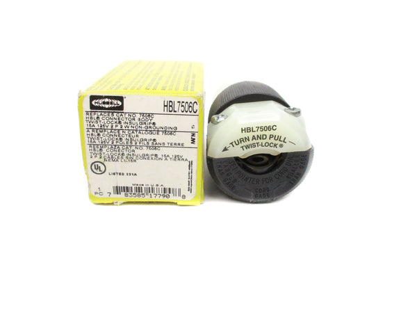 HUBBELL HBL7506C 125V 15A NSMP