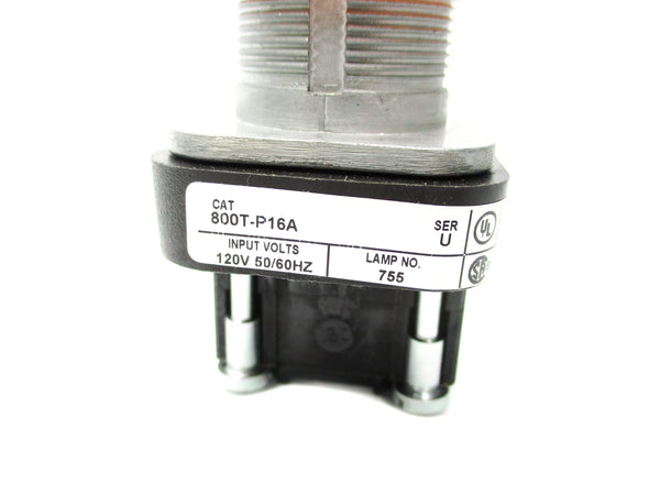 ALLEN BRADLEY 800T-P16A SER. U 120V NSNP