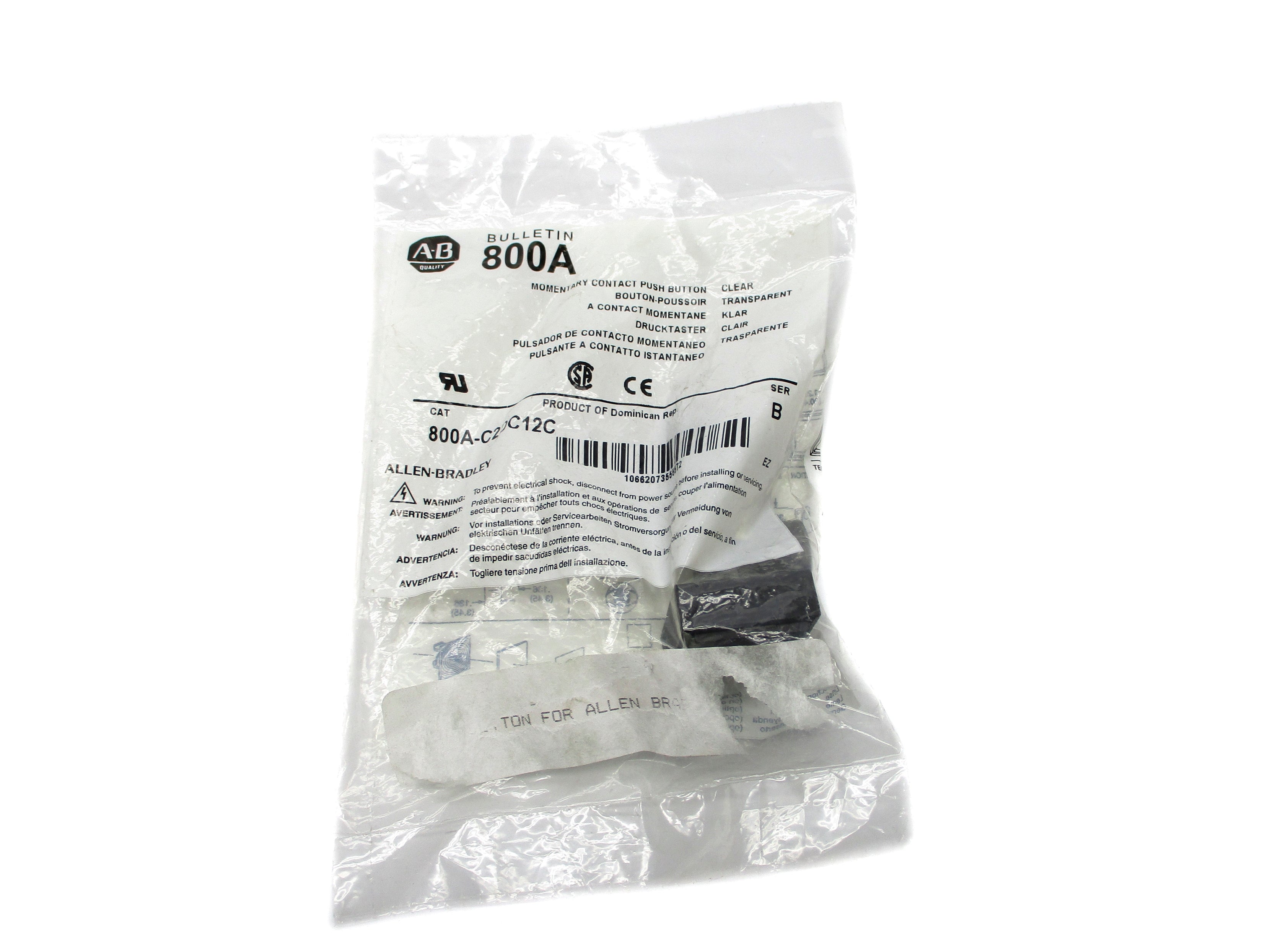 INDUSTRIAL SPARE PART 800A-C2DC12C SER. B NSMP