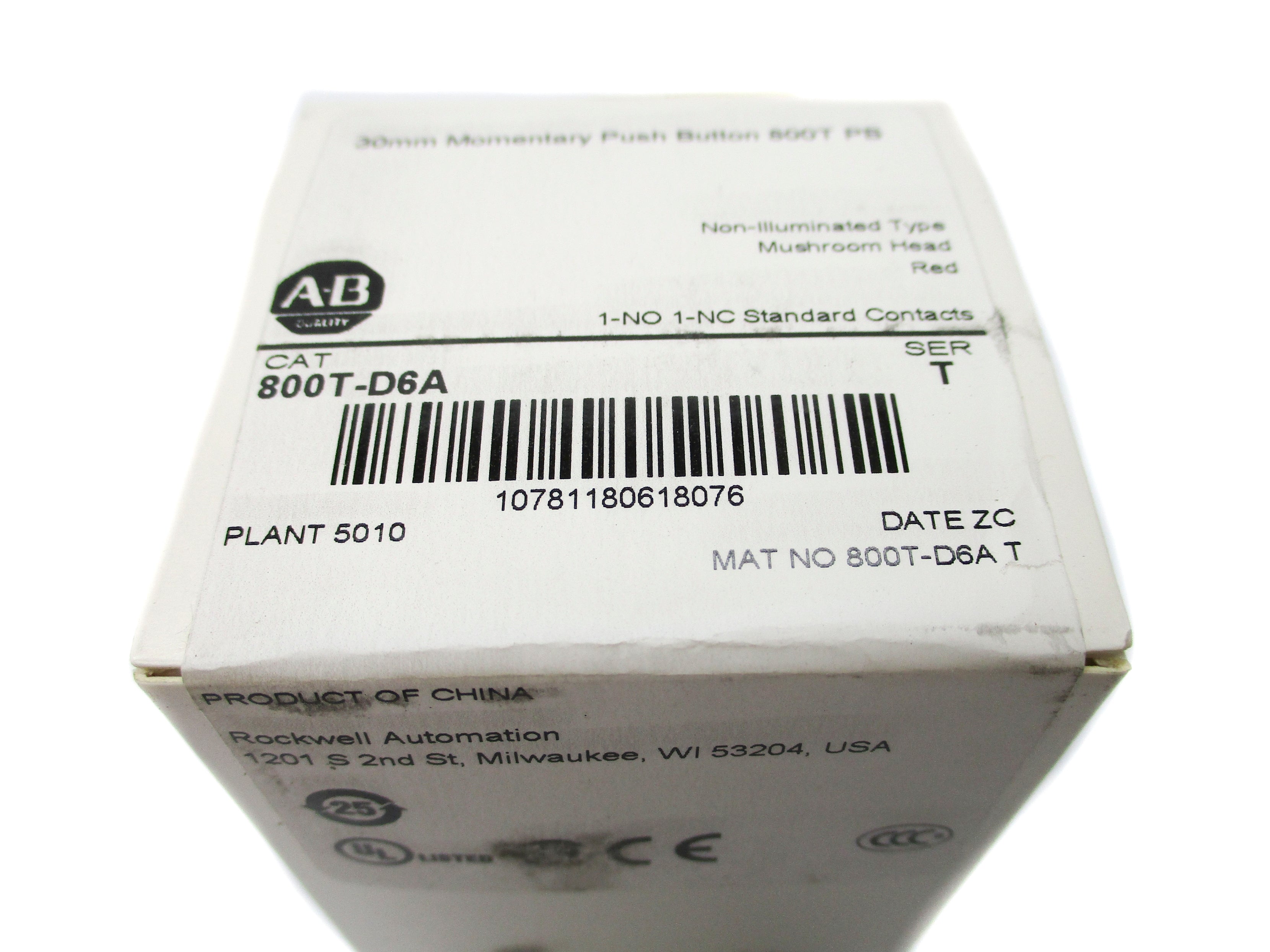 INDUSTRIAL SPARE PART 800T-D6A SER. T (WH) NSFS
