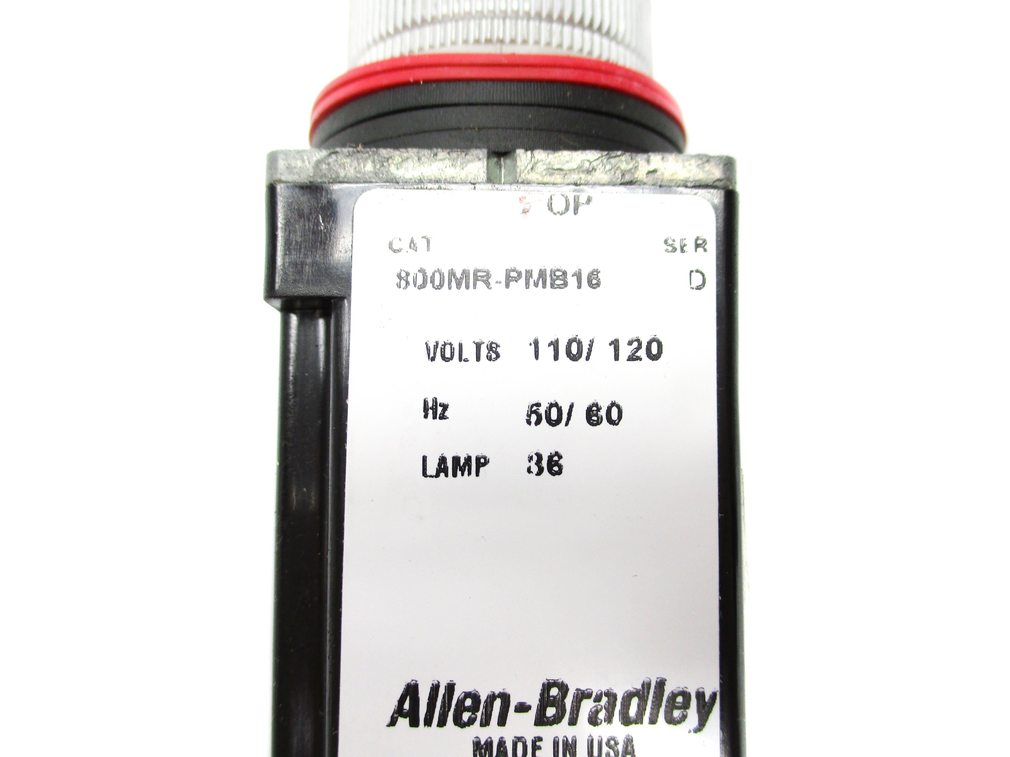 ALLEN BRADLEY 800MR-PMB16 SER. D NSNP