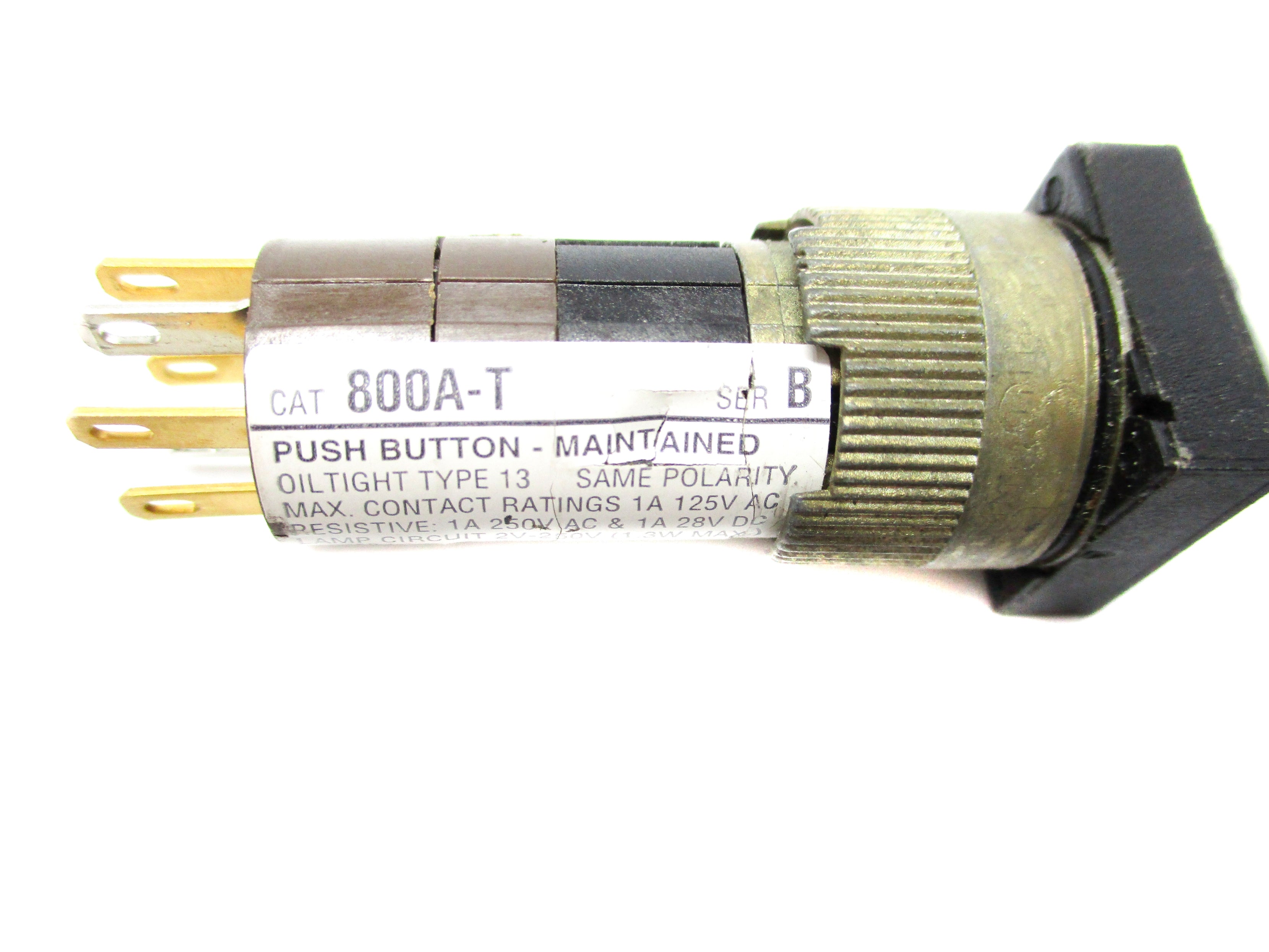INDUSTRIAL SPARE PART 800A-T SER. B 125VAC 1A NSNP