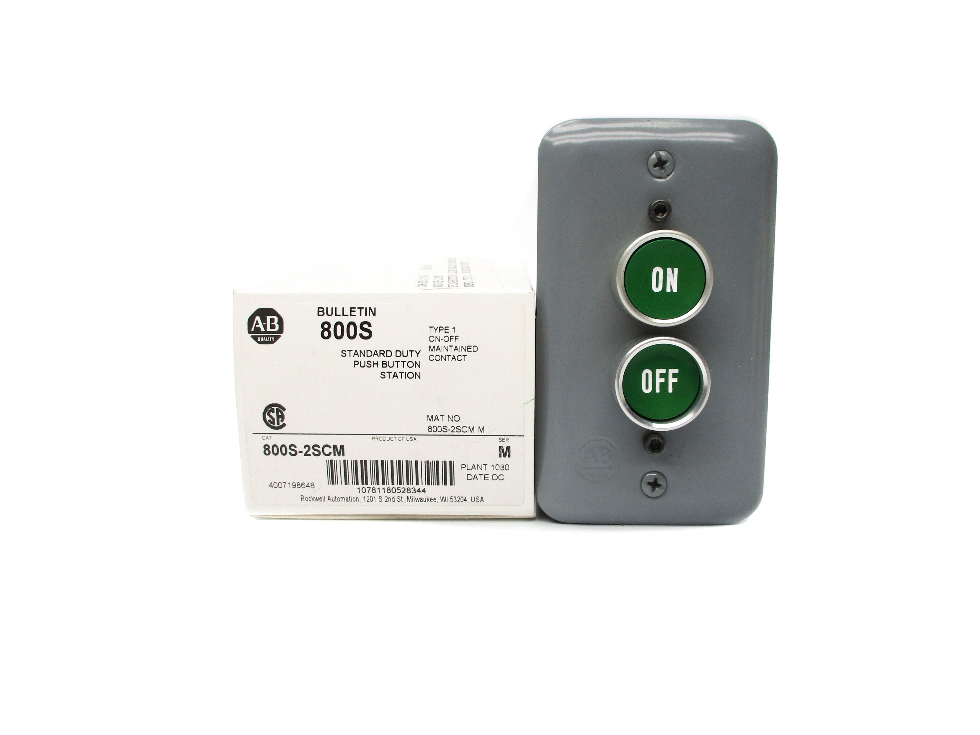 INDUSTRIAL SPARE PART 800S-2SCM SER. M (WH) NSMP
