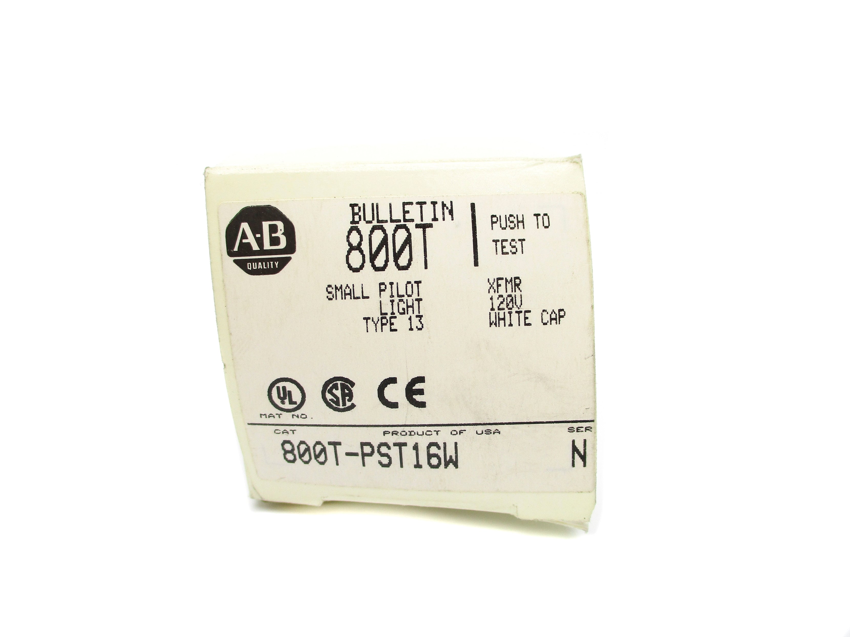 INDUSTRIAL SPARE PART 800T-PST16W SER. N (WH) NSMP