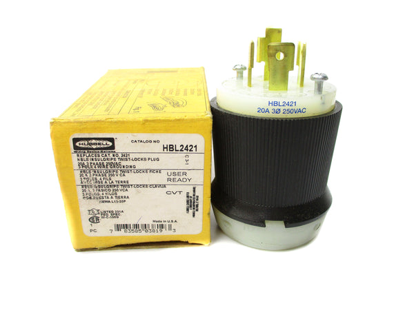 HUBBELL HBL2421 250VAC 20A NSMP