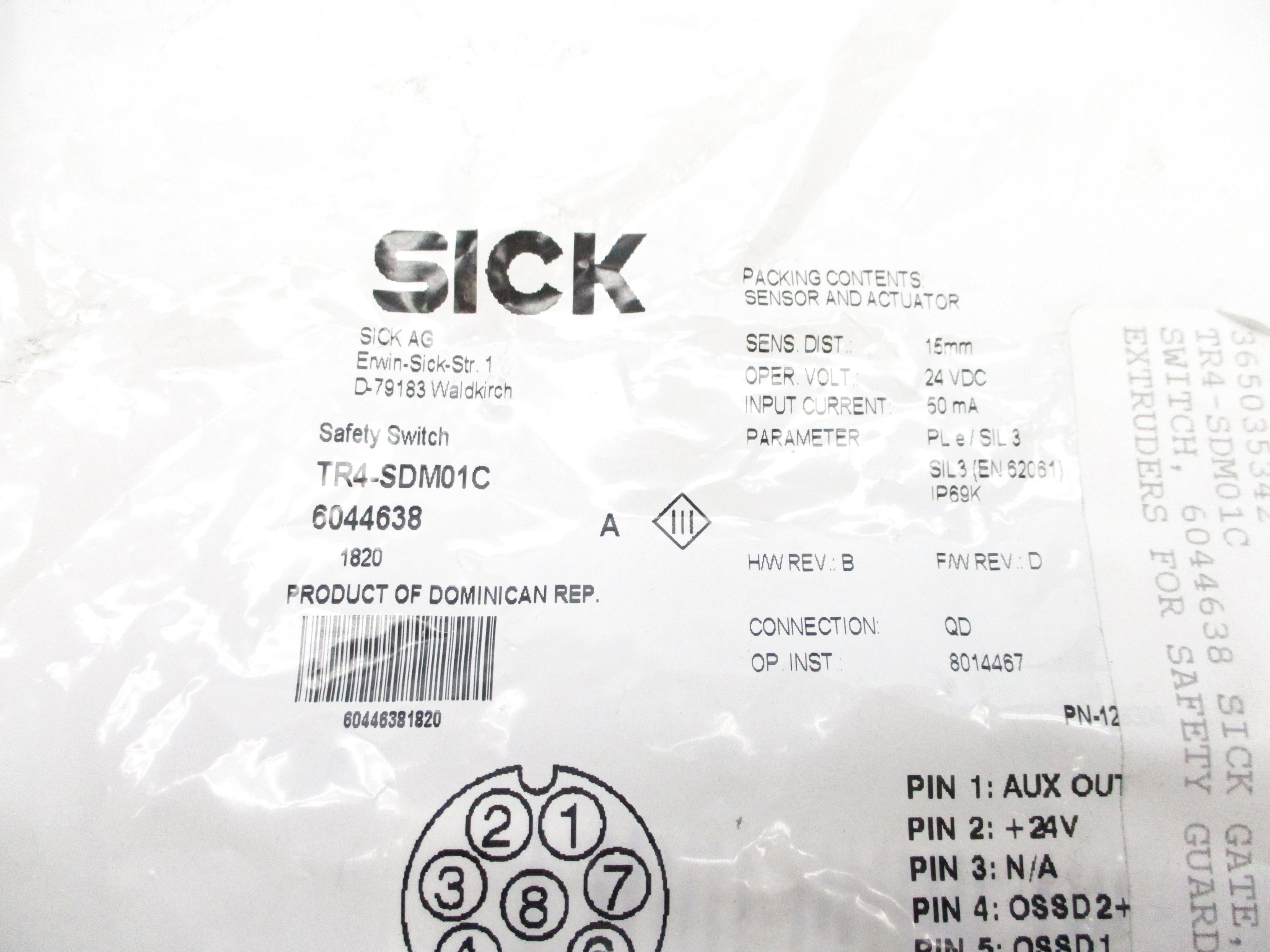 SICK TR4-SDM01C NSMP