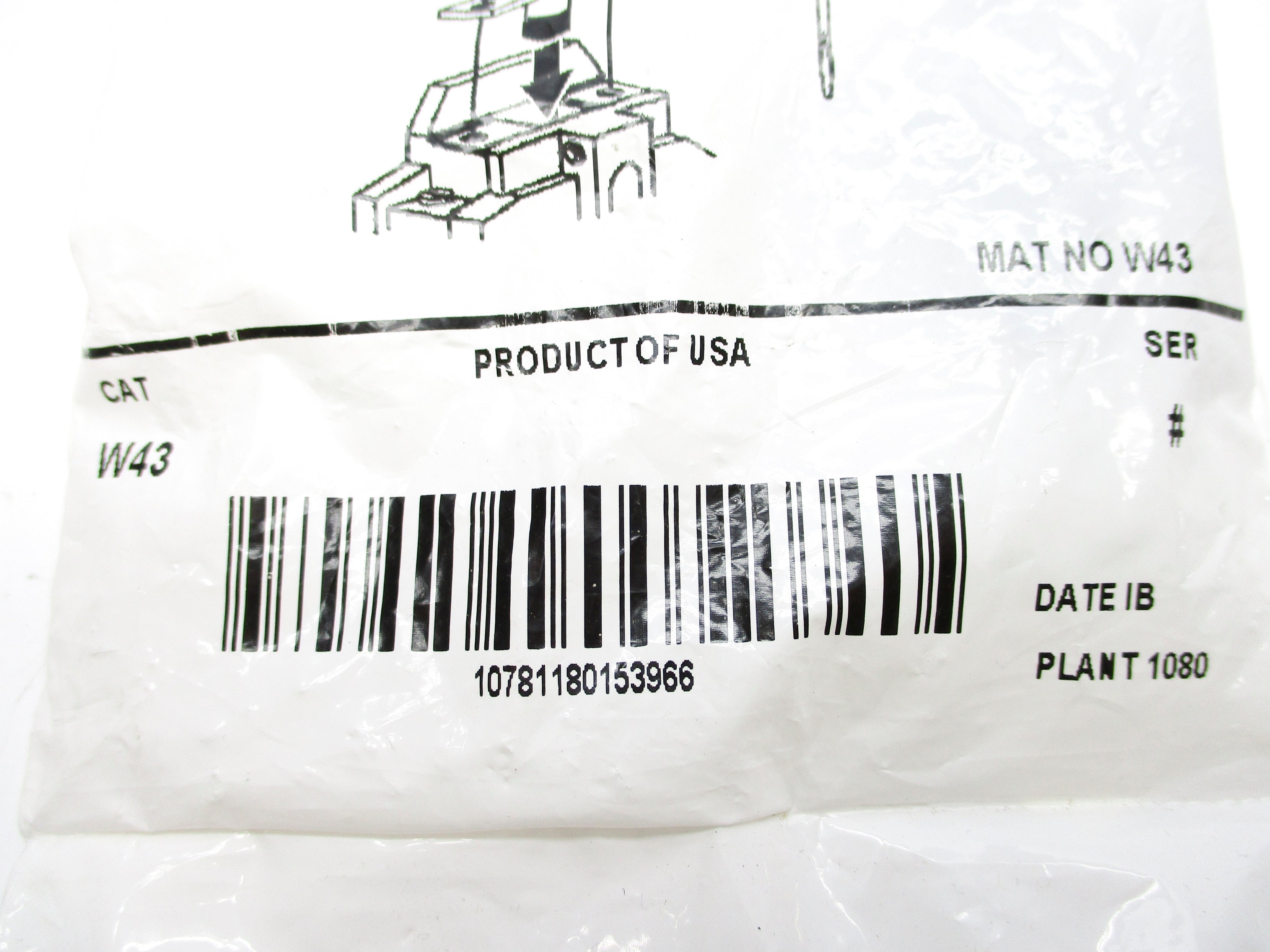 INDUSTRIAL SPARE PART W43 NSMP