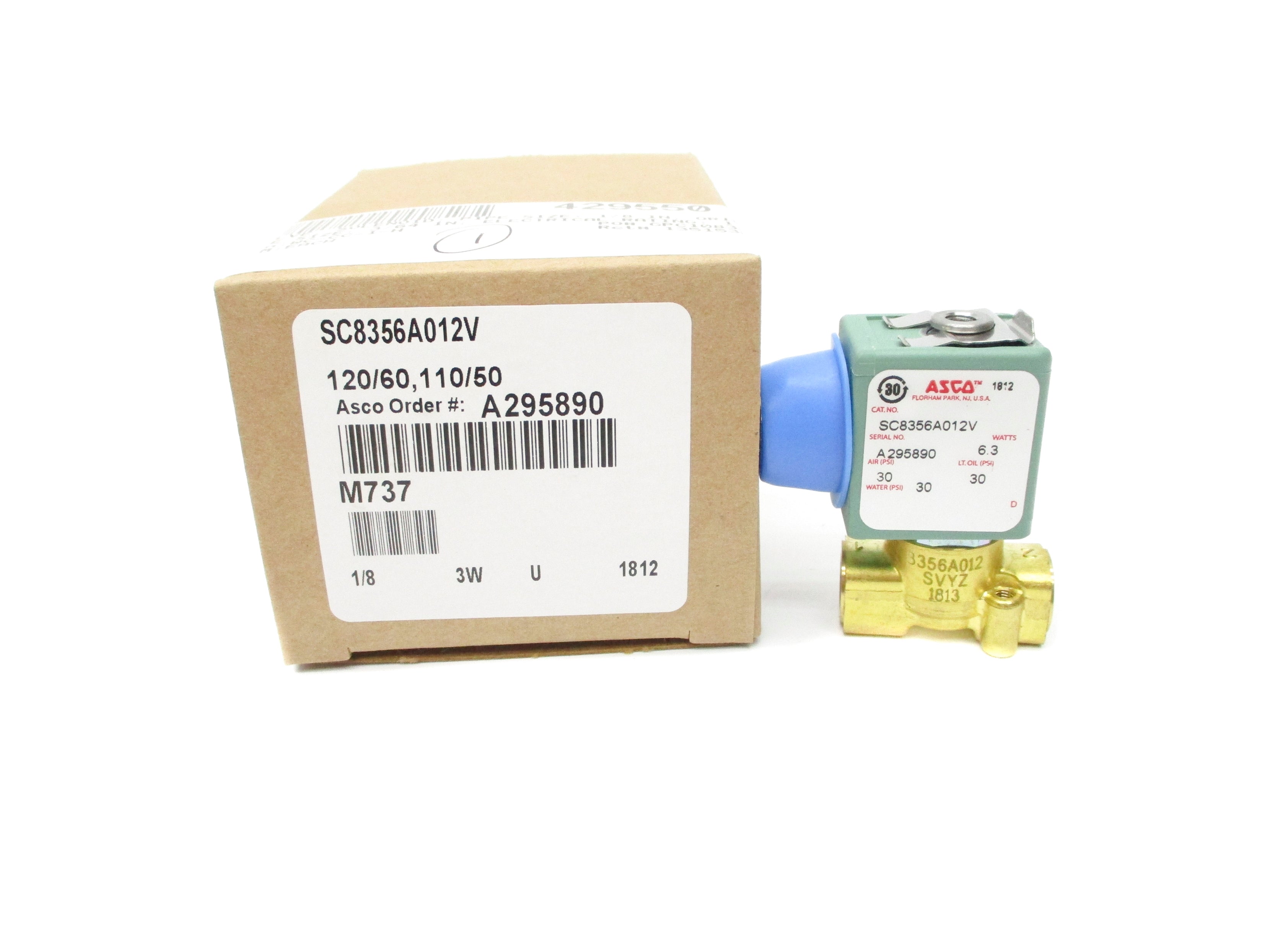 ASCO SC8356A012V 110/120V 30PSI NSMP