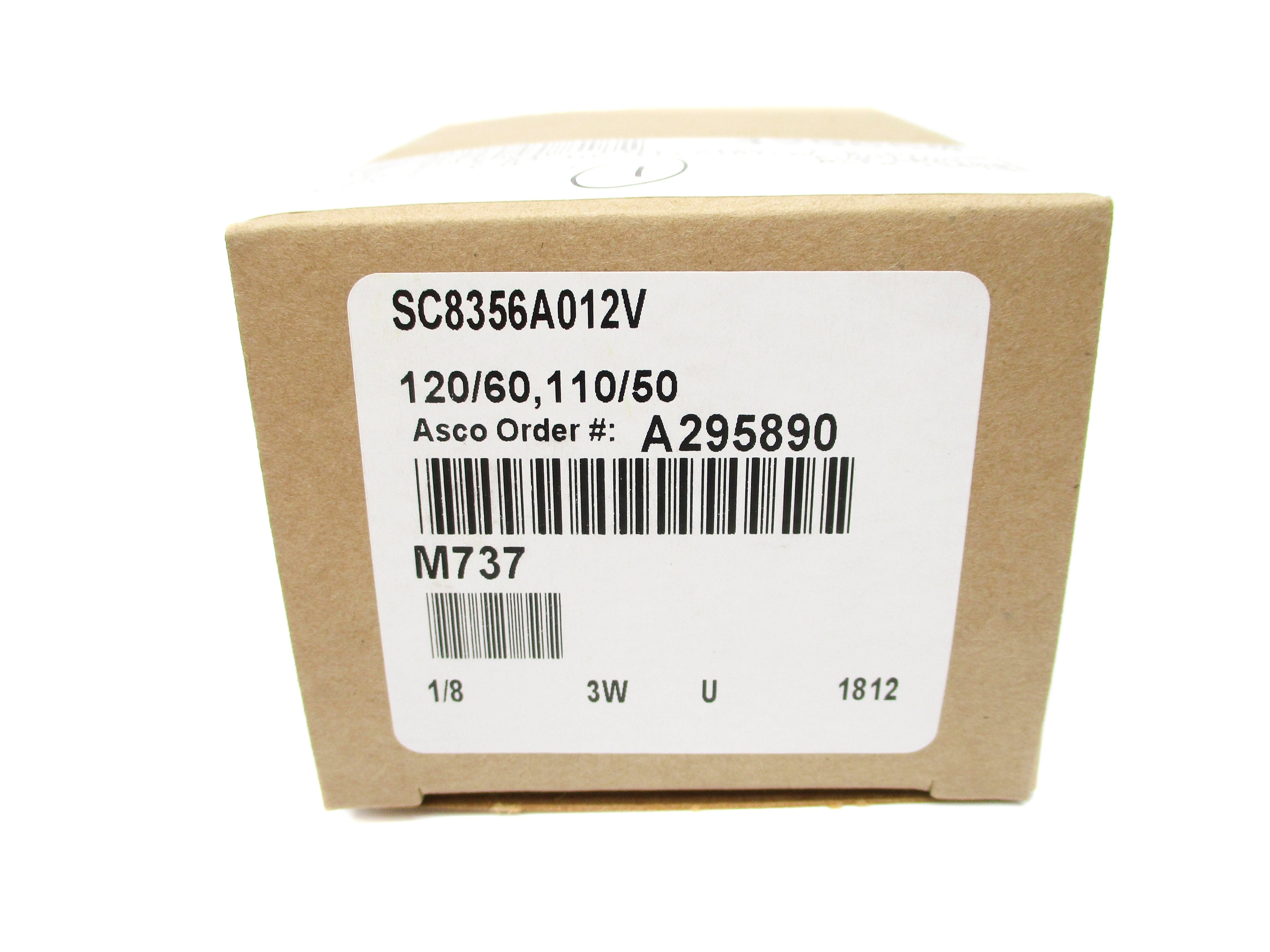 ASCO SC8356A012V 110/120V 30PSI NSMP