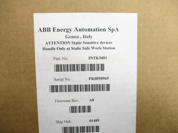 ABB INTKM01 NSMP