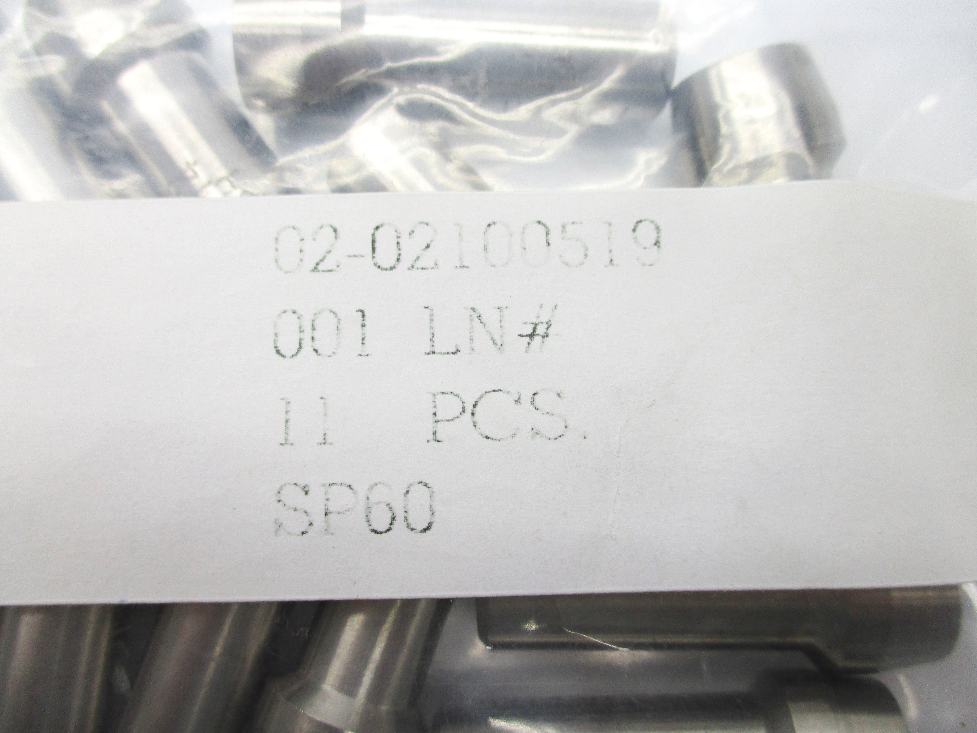 SPARE PART SP60 (PKG OF 11) NSMP