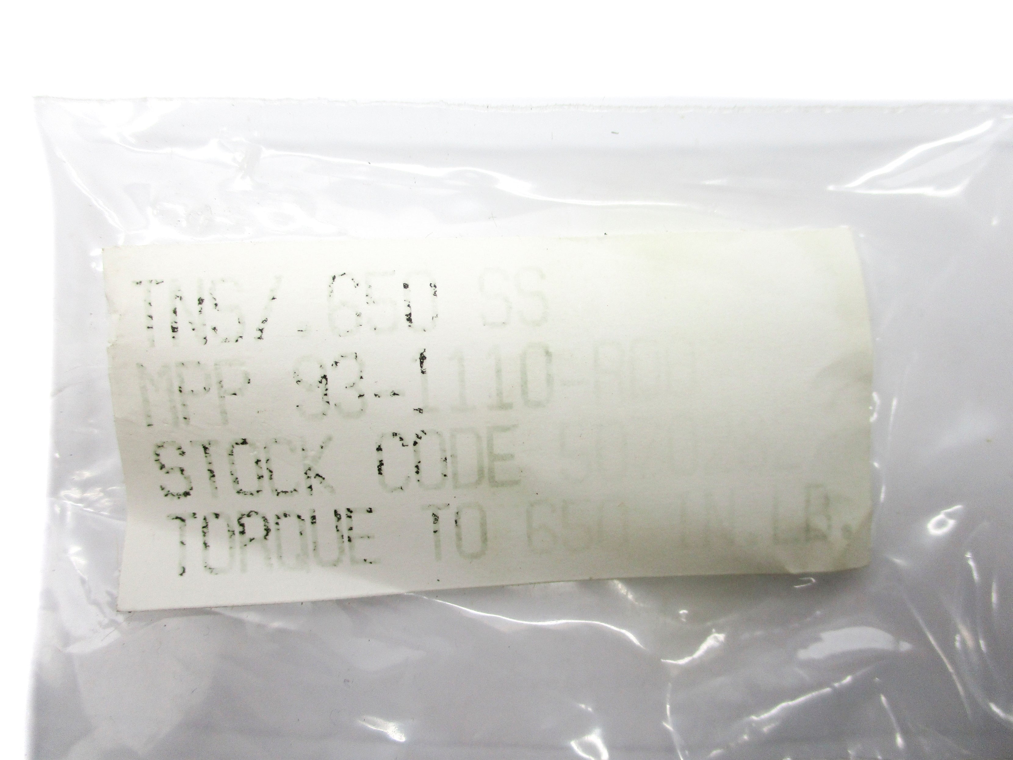 SPARE PART 650SS 93-1110-R00 NSNP