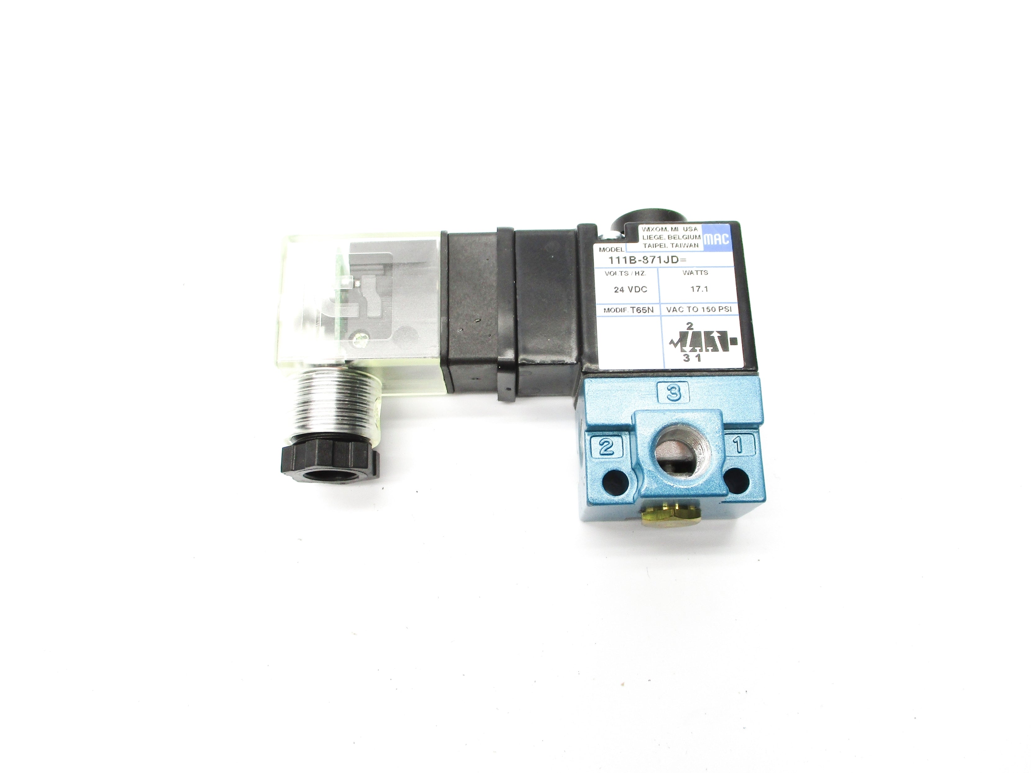 MAC 111B-871JD 24VDC 150PSI NSMP