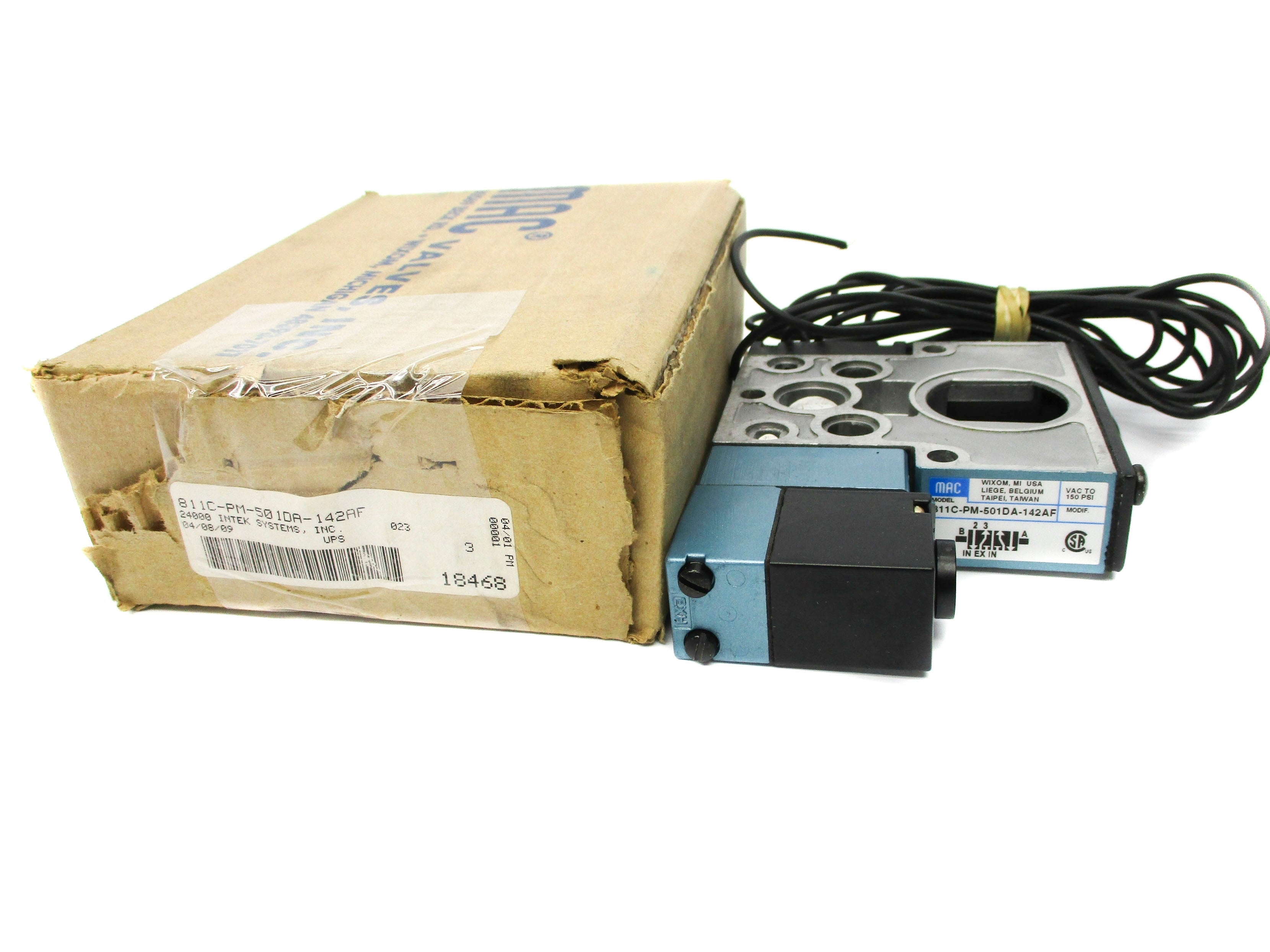 MAC 811C-PM-501DA-142AF 150PSI 24VDC NSMP