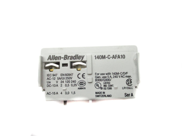 ALLEN BRADLEY 140M-C-AFA10 SER. A 240VAC 5A NSNP
