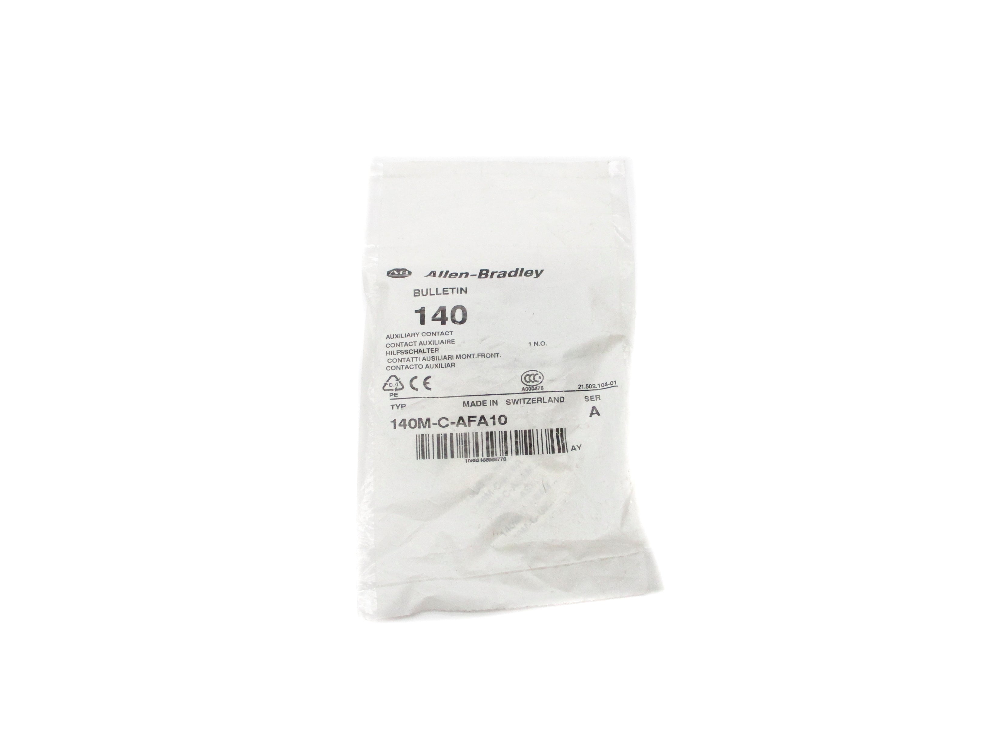 INDUSTRIAL SPARE PART 140M-C-AFA10 SER. A 240VAC 5A NSMP