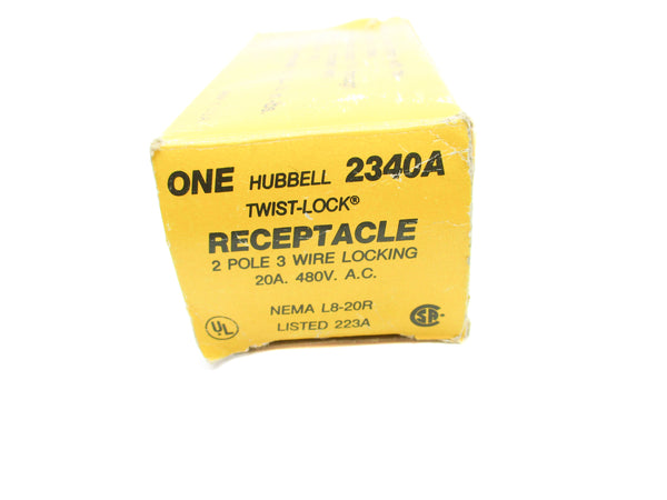 HUBBELL 2340A 480VAC 20A NSMP