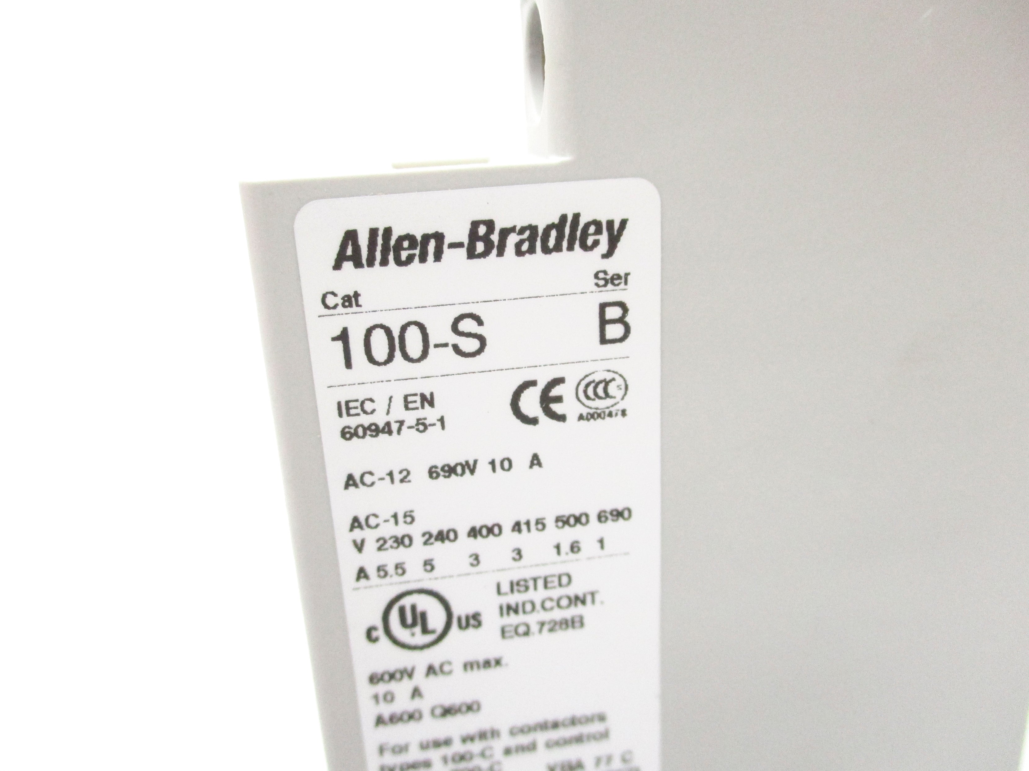 ALLEN BRADLEY 100-SB11 SER. B NSNP