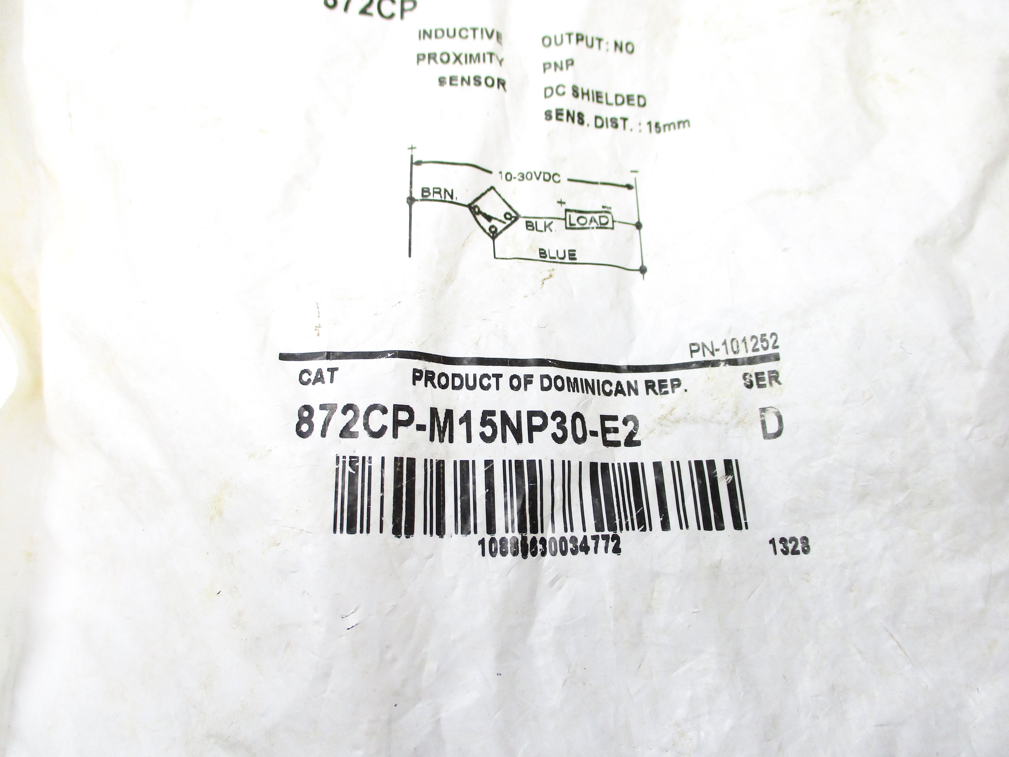 INDUSTRIAL SPARE PART 872CP-M15NP30-E2 SER. D NSMP