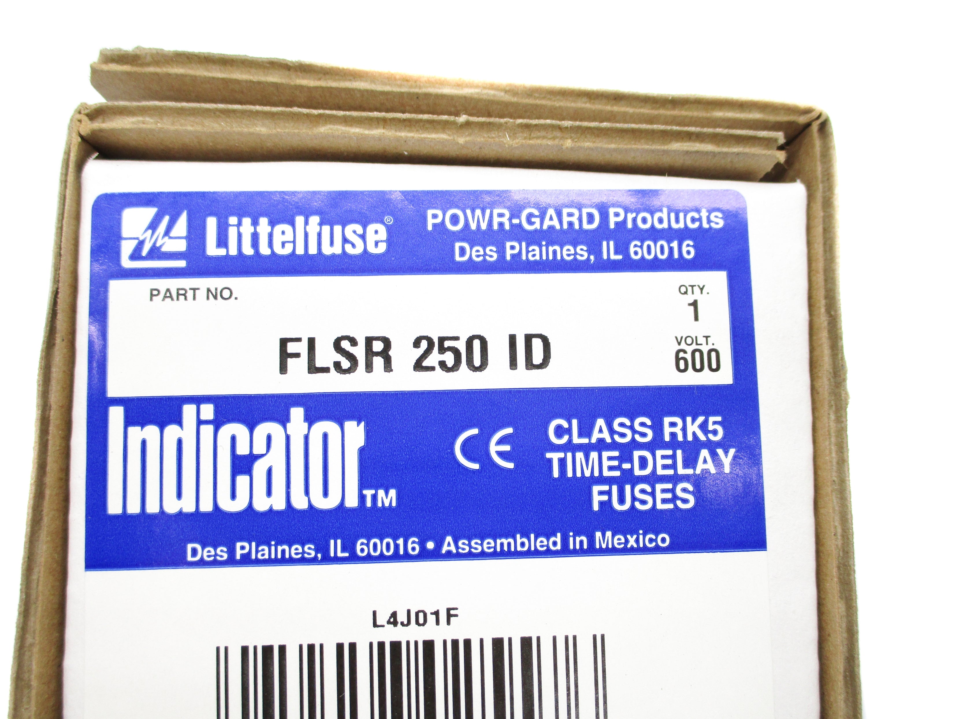 LITTELFUSE FLSR250ID 600VAC 250A (WH/GY) NSMP