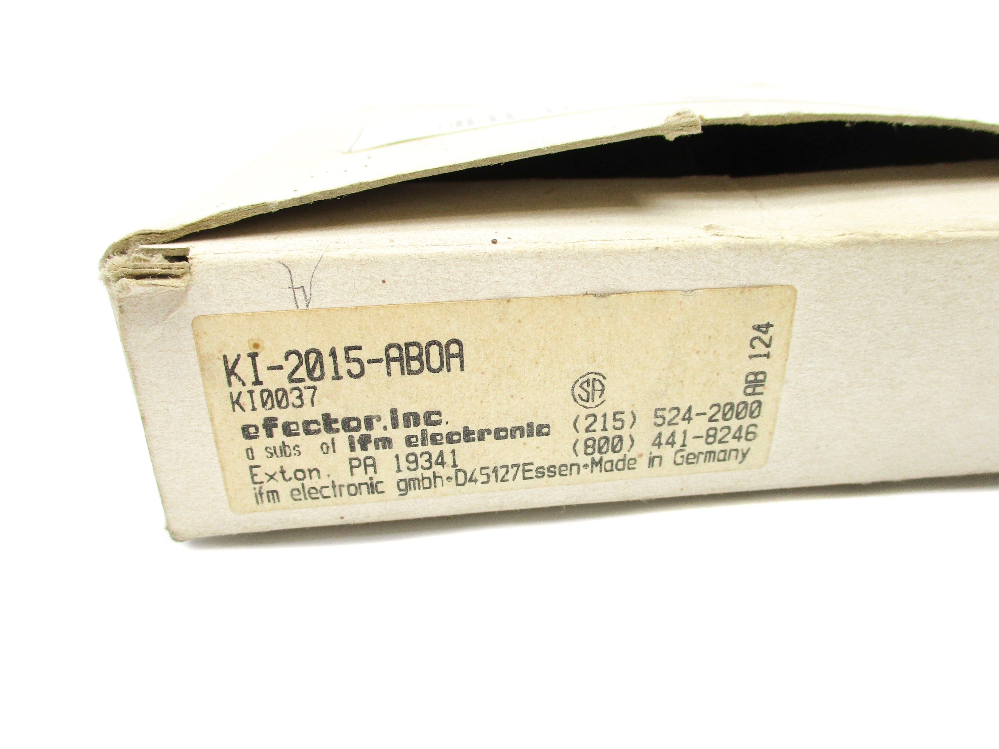 IFM EFECTOR KI0037 KI-2015-AB0A 20-250VAC NSMP