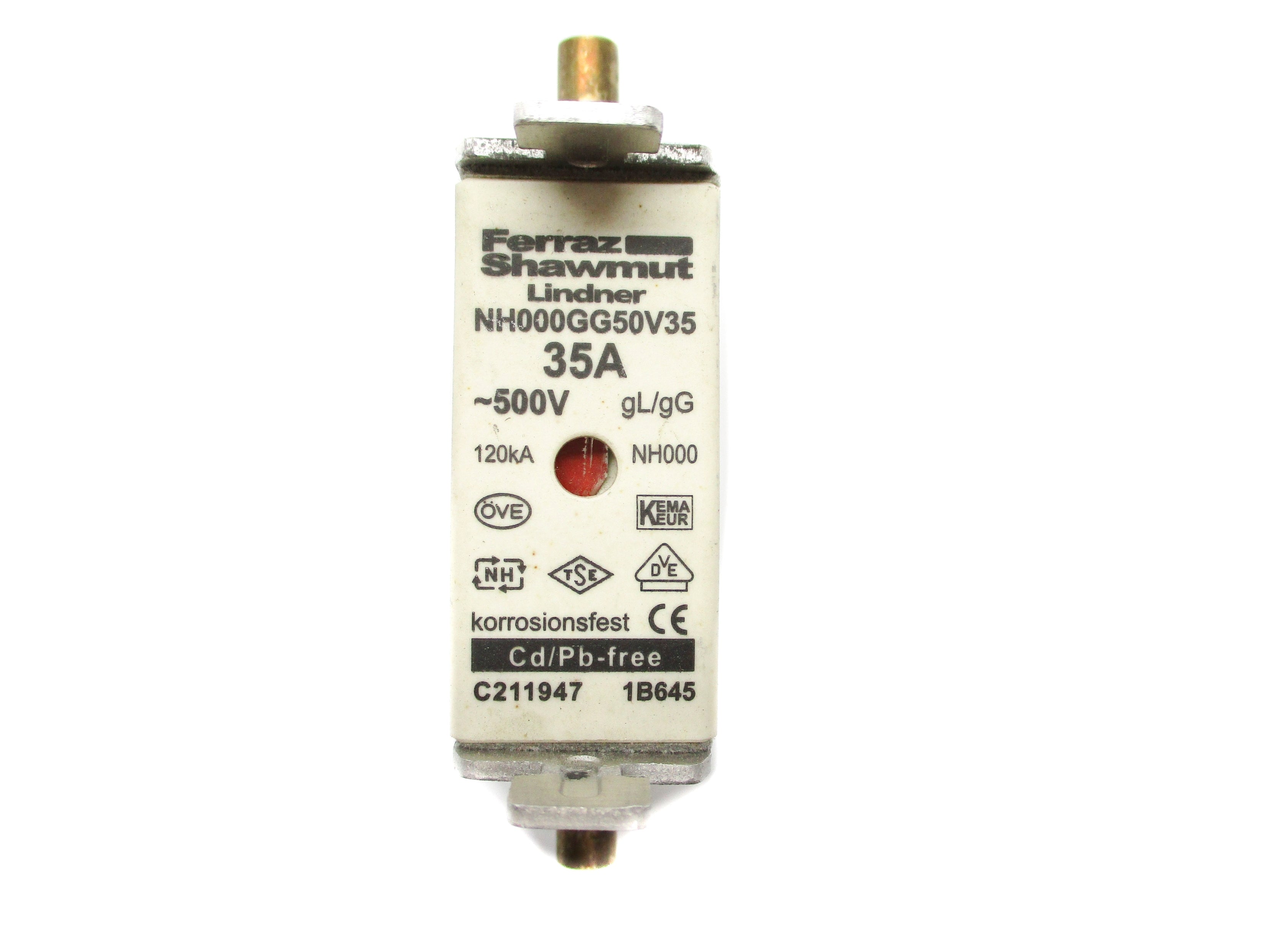 FERRAZ SHAWMUT NH000GG50V35 500V 35A NSNP