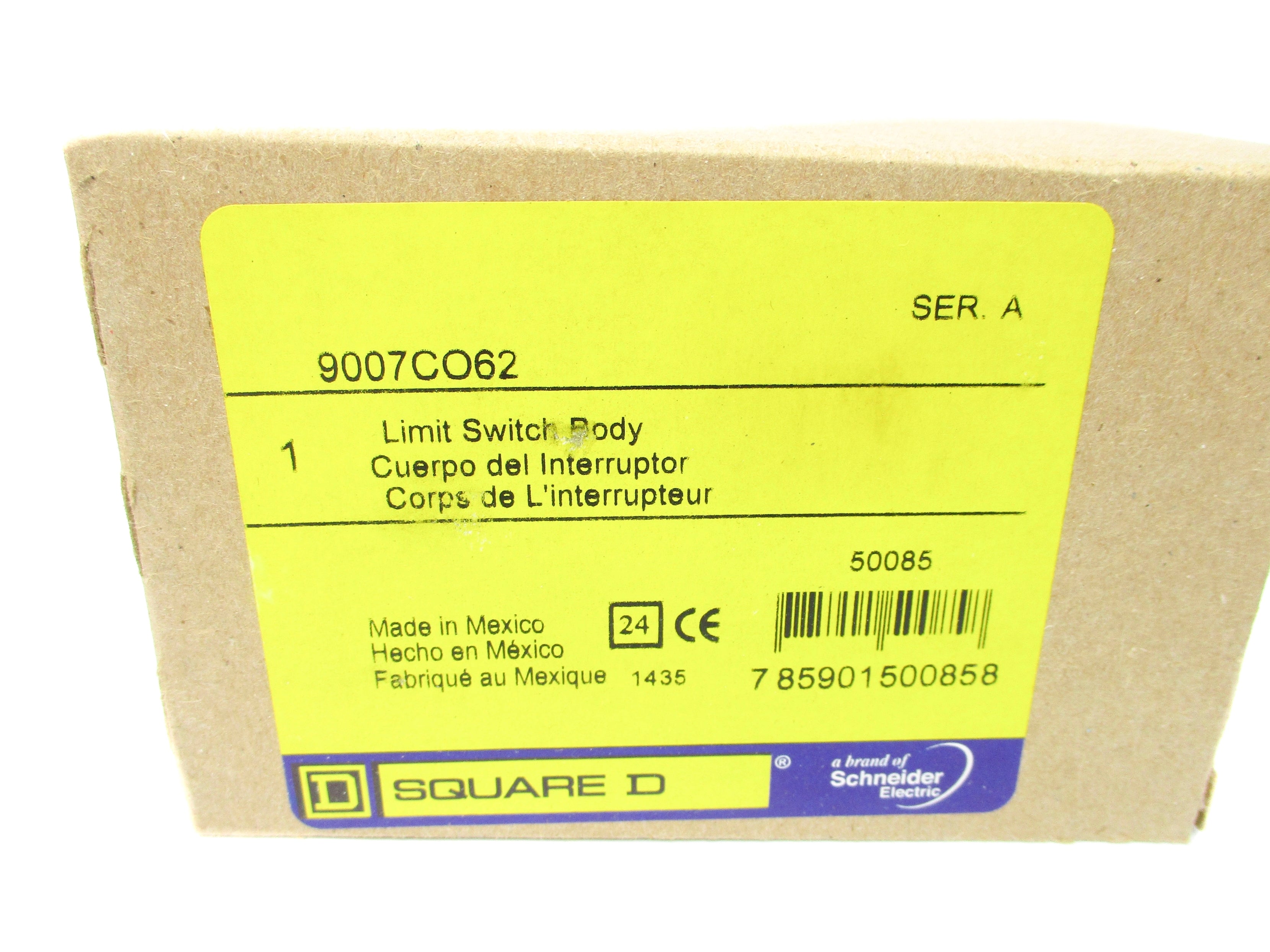 SQUARE D 9007CO62 SER. A NSMP